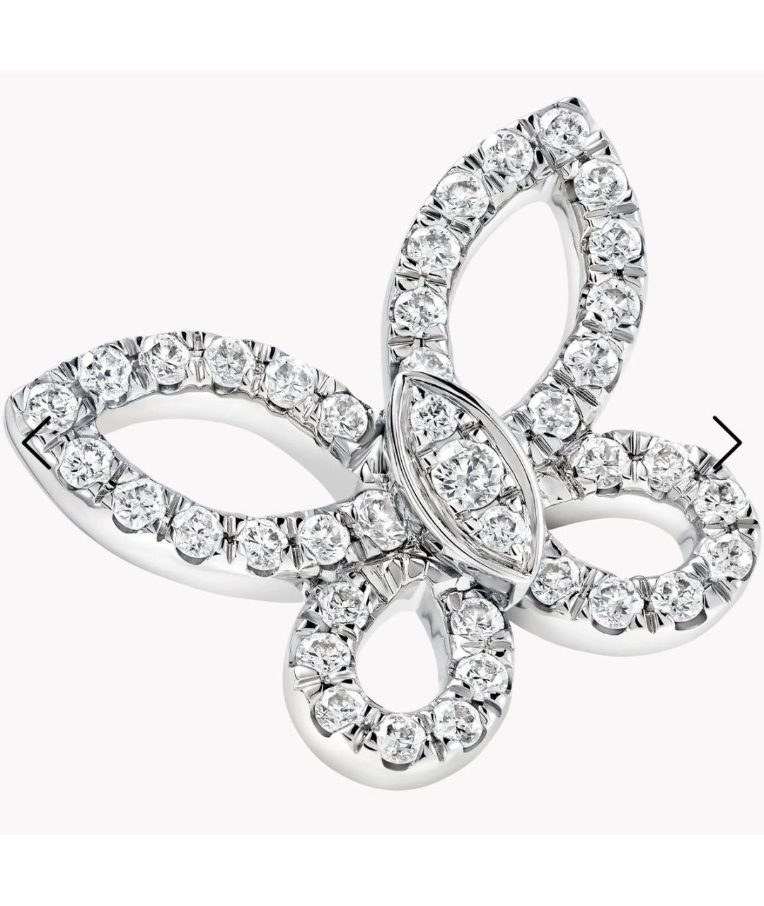 GRAFF Серебряные серьги из белого золота, фото 3