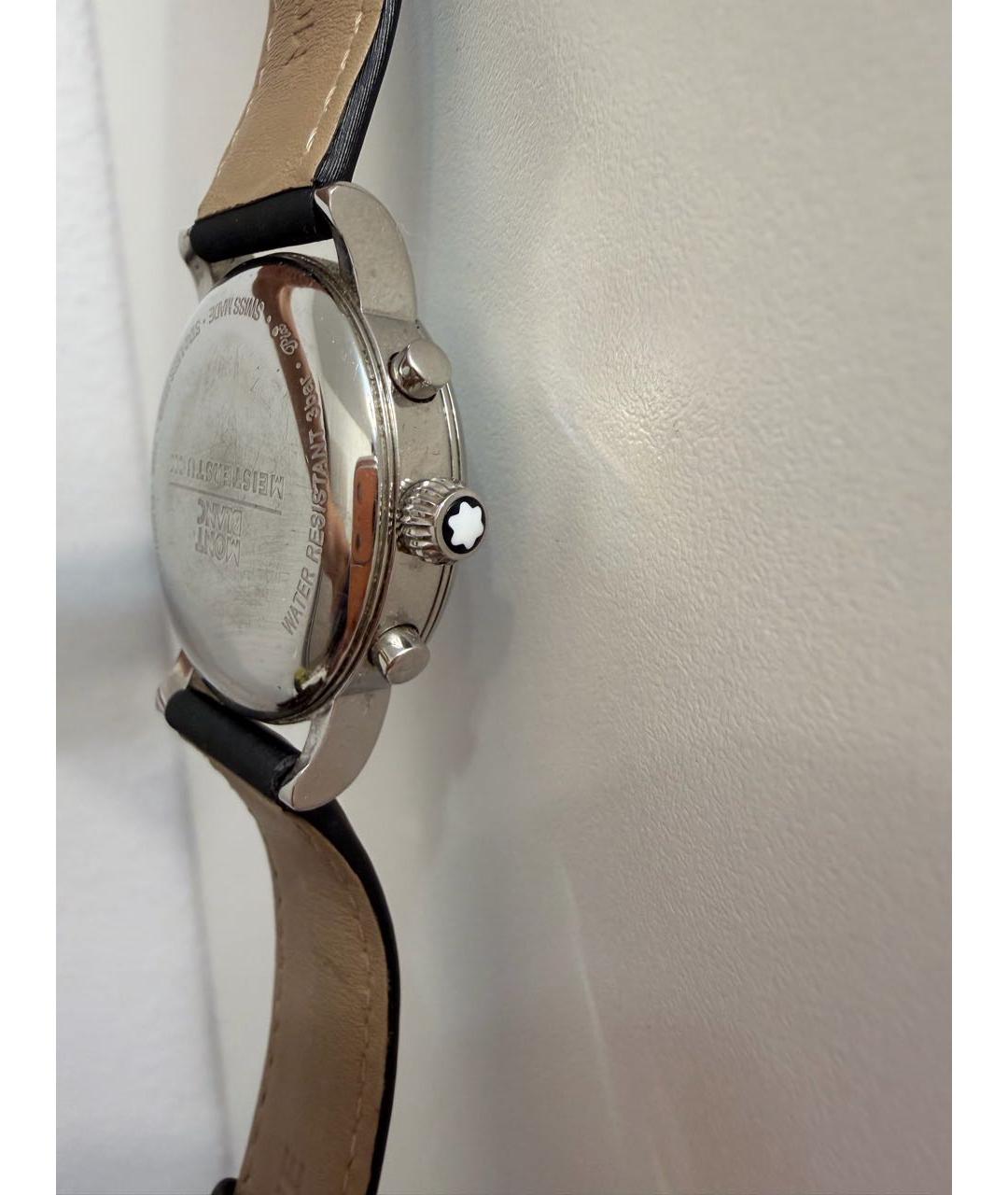 MONTBLANC Голубые часы, фото 3