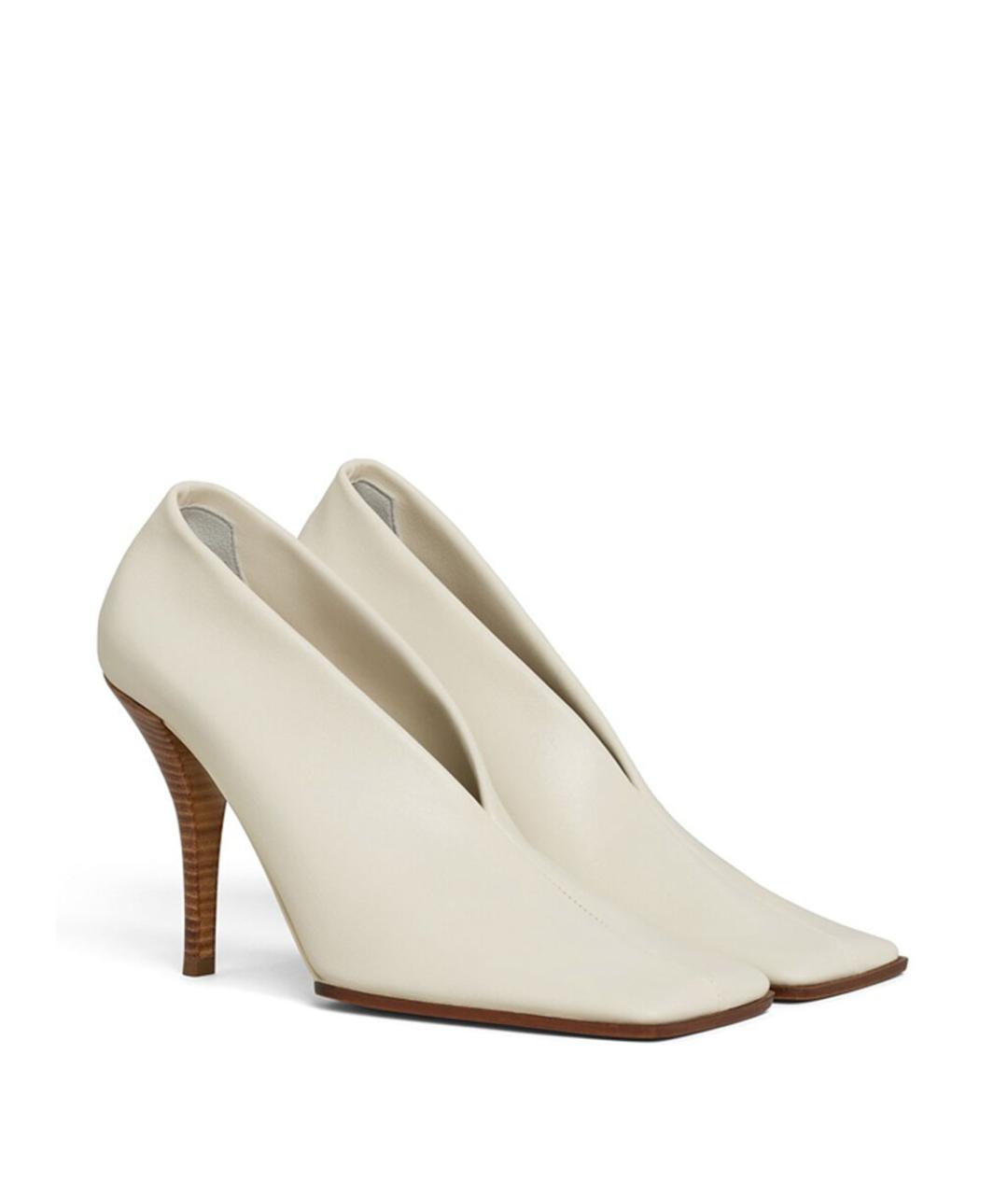 ALAIA Бежевые кожаные туфли, фото 2