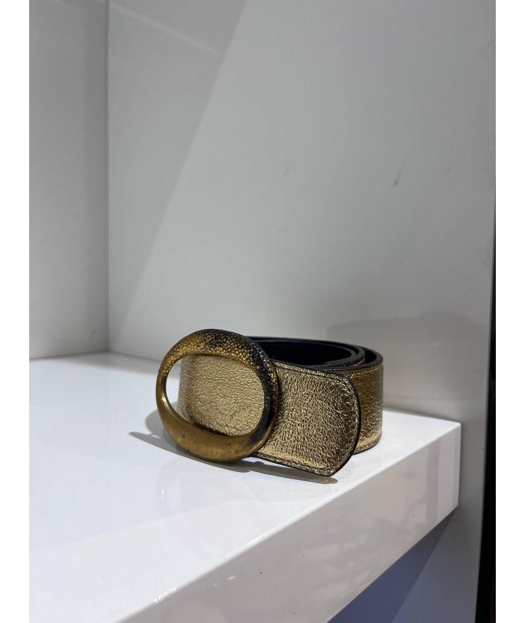 ALEXANDER MCQUEEN Золотой ремень, фото 2