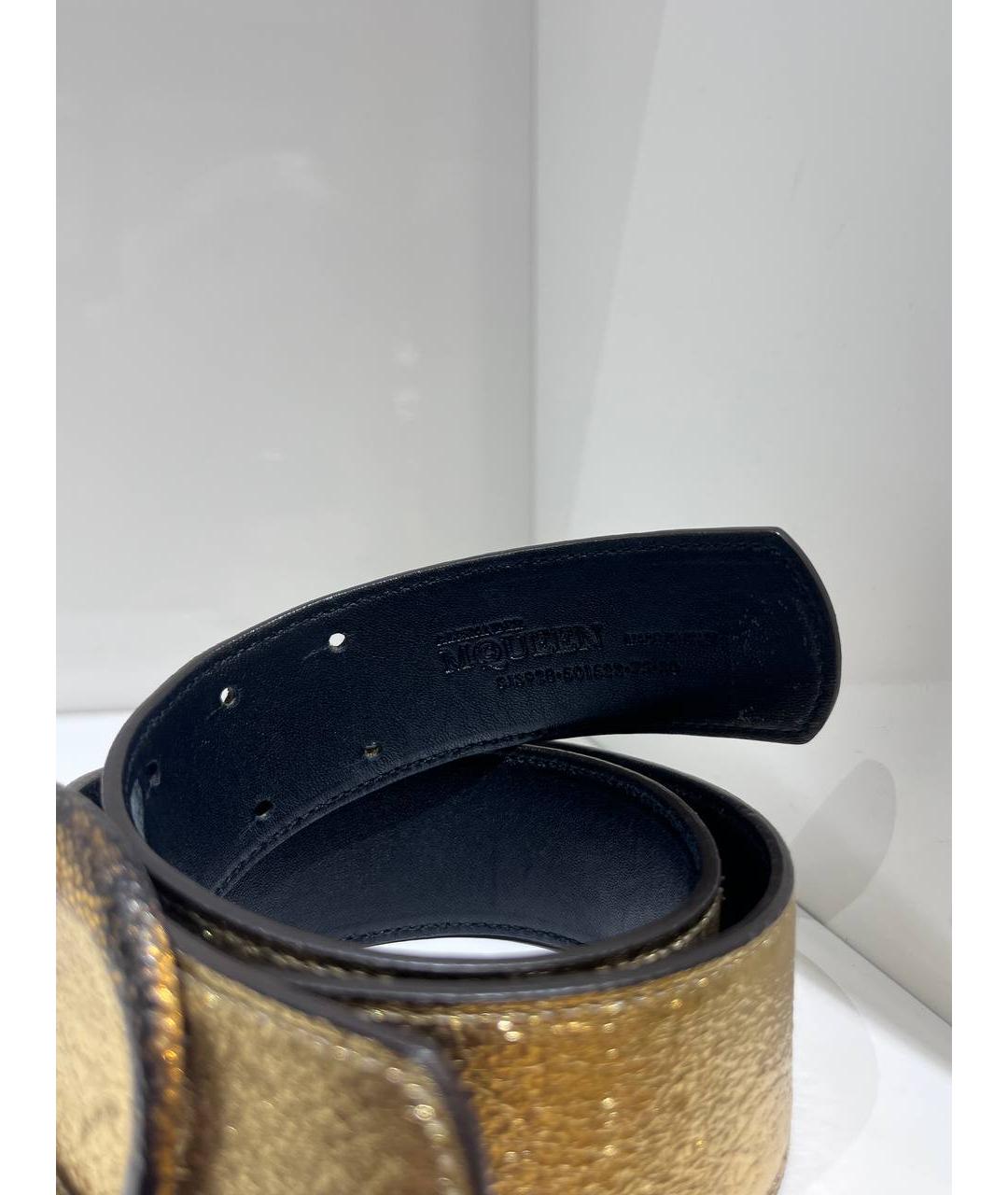 ALEXANDER MCQUEEN Золотой ремень, фото 5