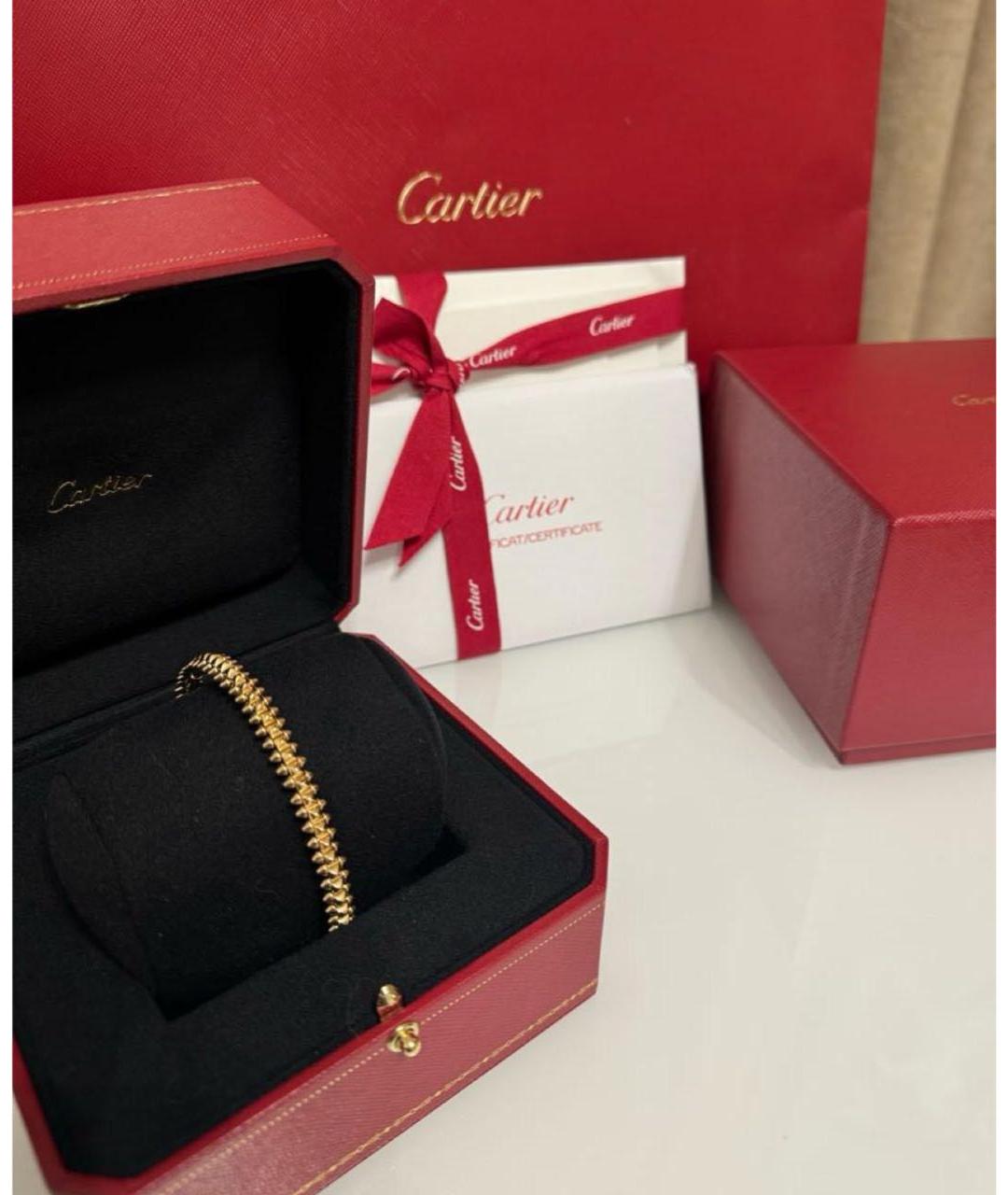 CARTIER Золотой браслет из желтого золота, фото 3