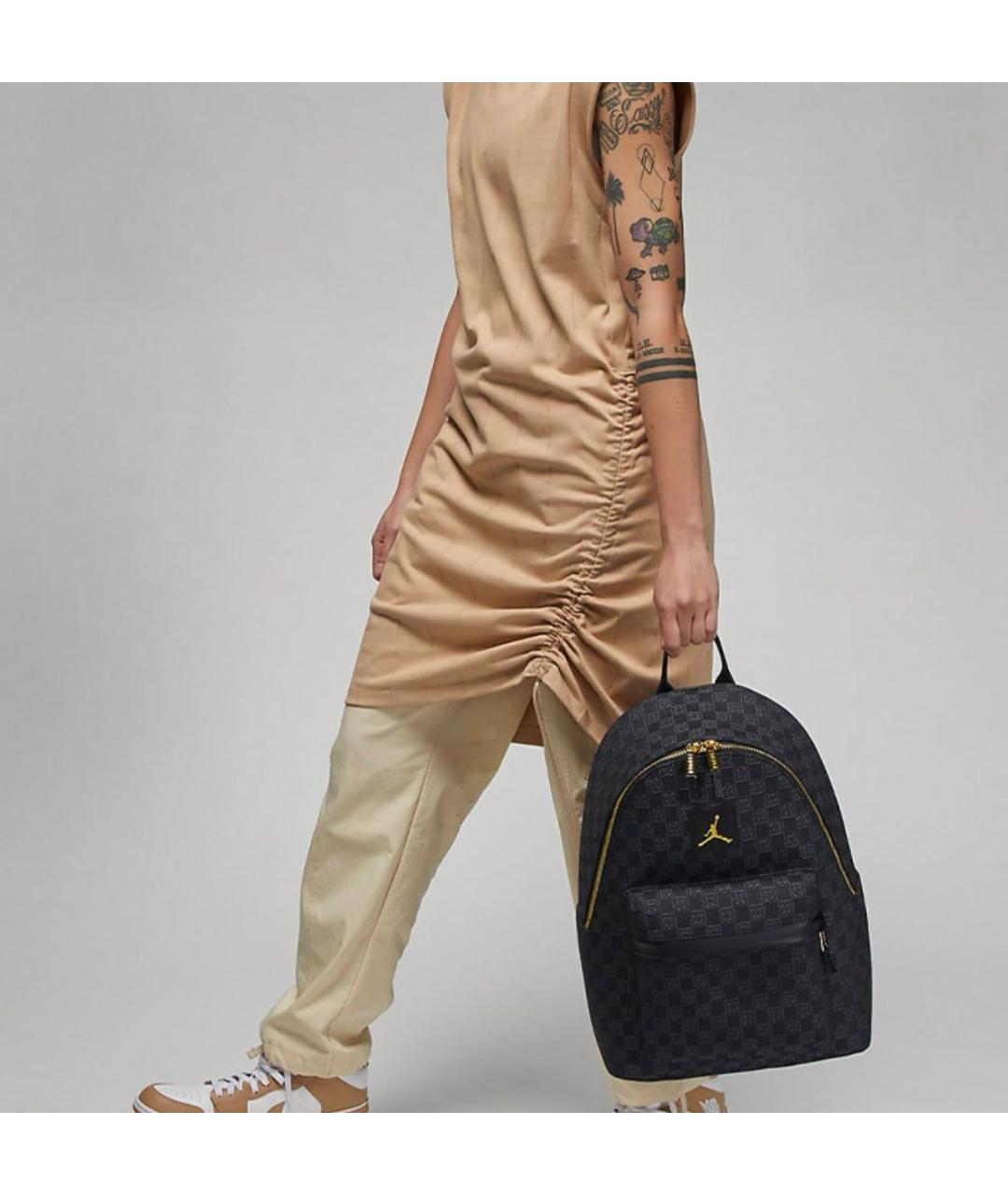 JORDAN Черный рюкзак, фото 4
