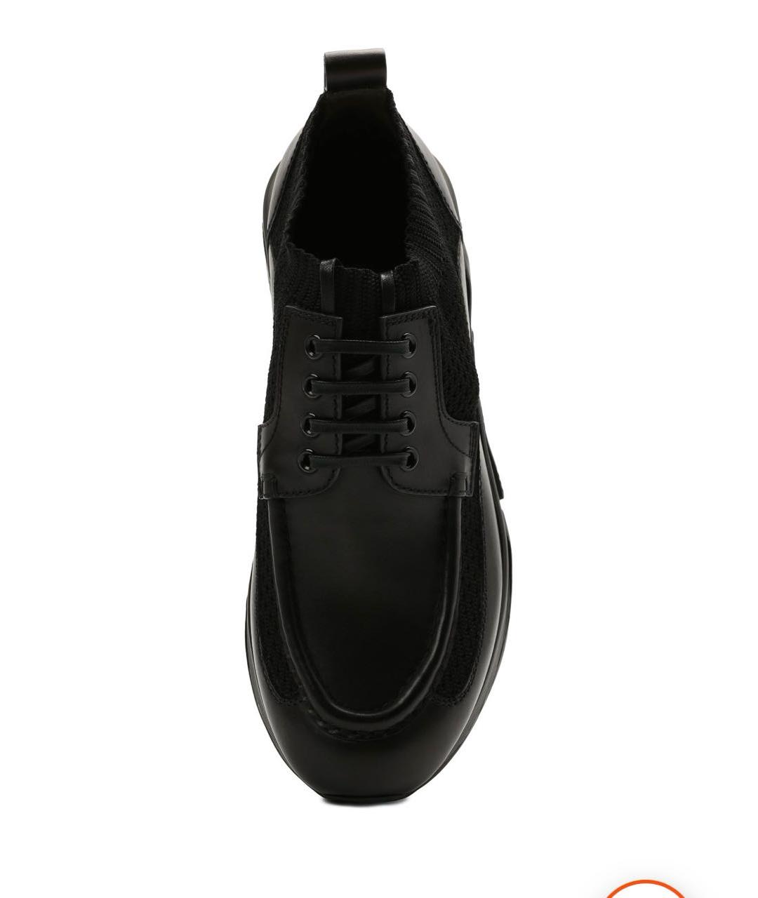 GIORGIO ARMANI Черные высокие кроссовки / кеды, фото 2