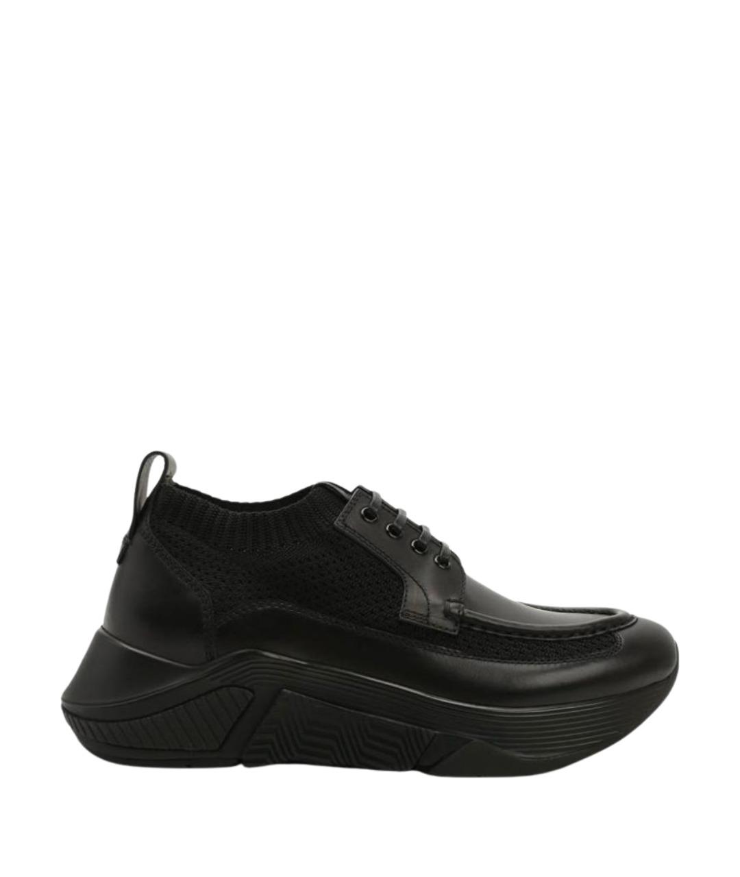 GIORGIO ARMANI Черные высокие кроссовки / кеды, фото 1