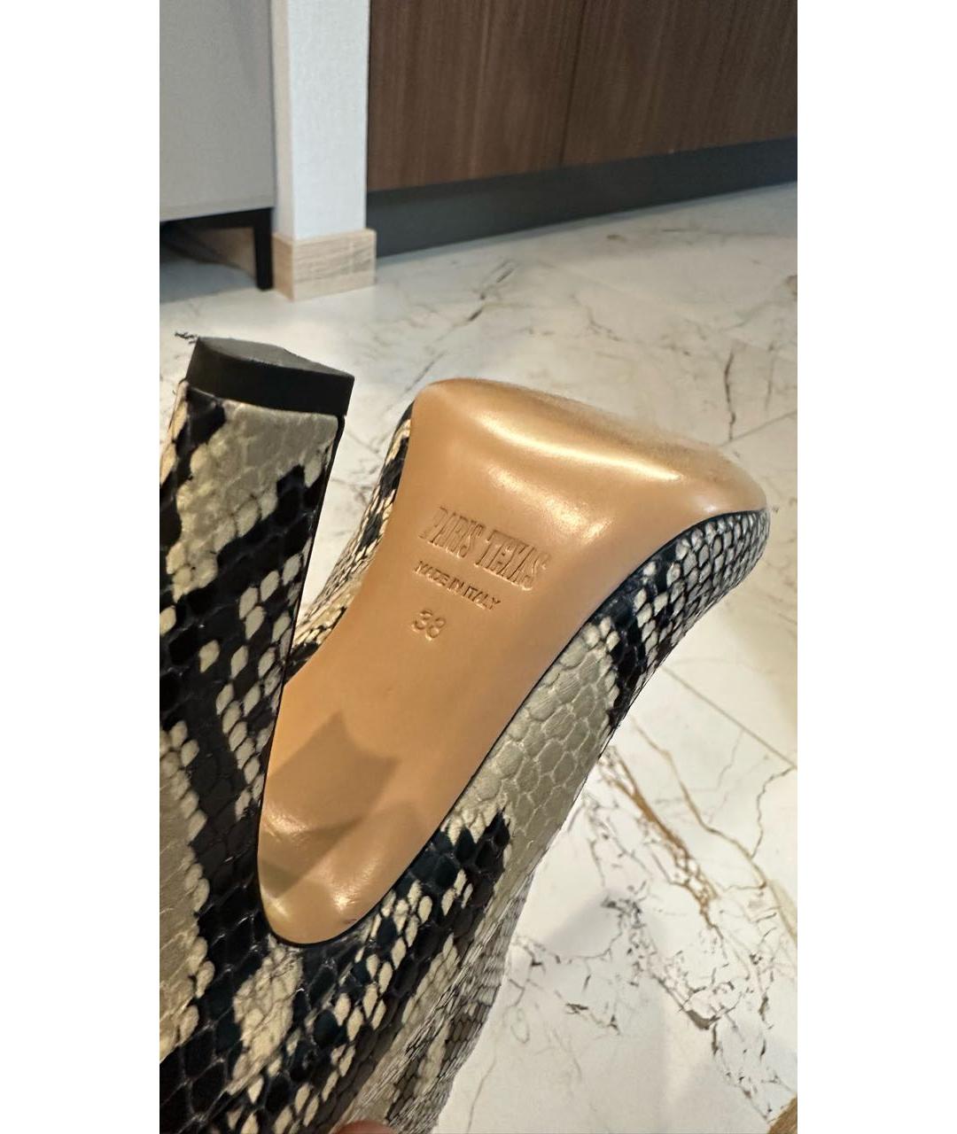 PARIS TEXAS Мульти кожаные ботильоны, фото 3