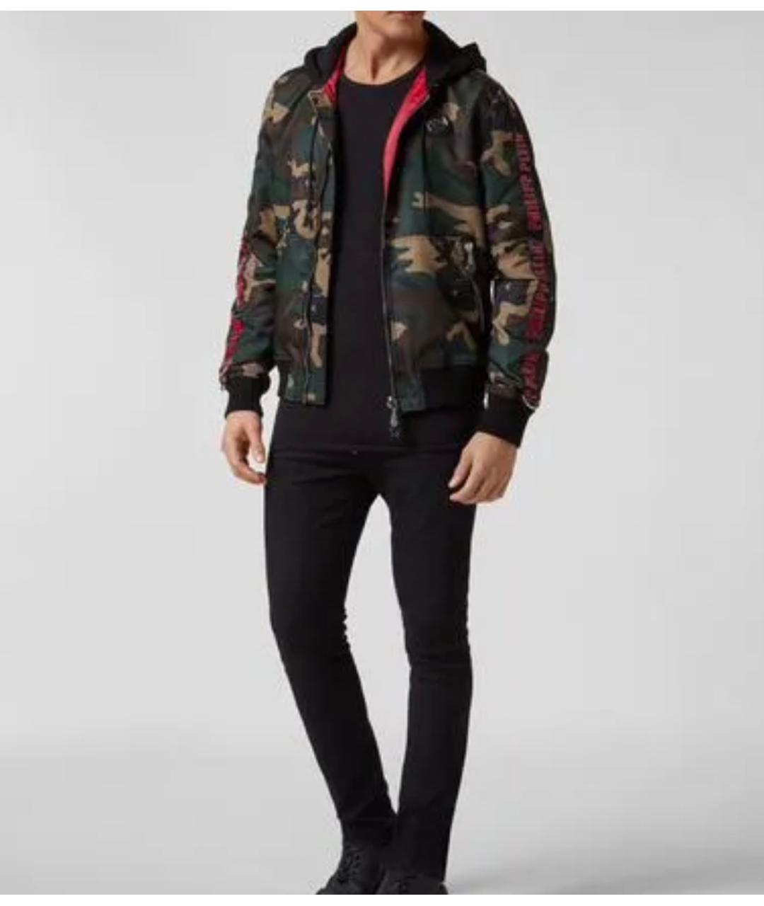 PHILIPP PLEIN Мульти полиэстеровая куртка, фото 5