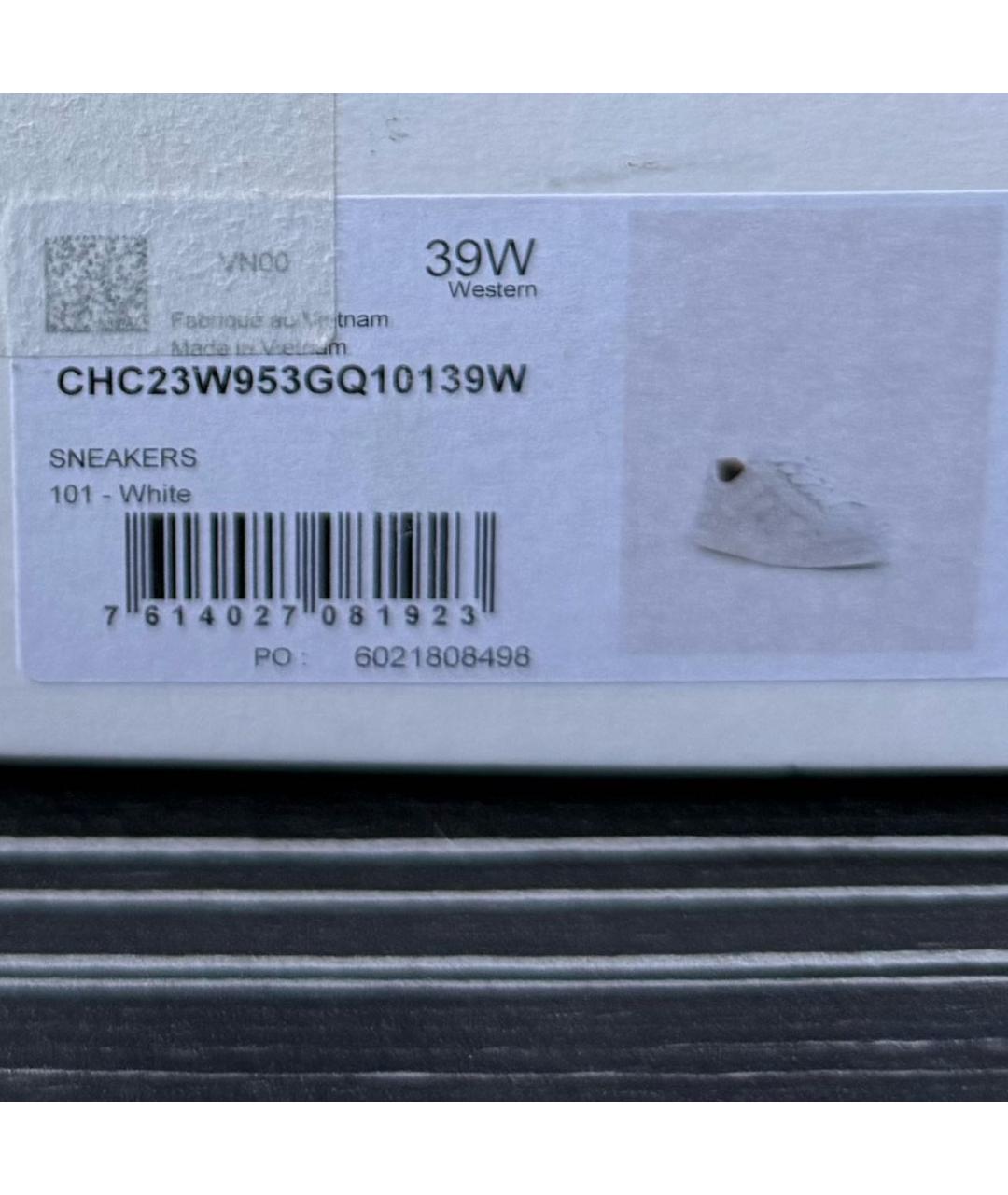 CHLOE Белые кожаные кеды, фото 8