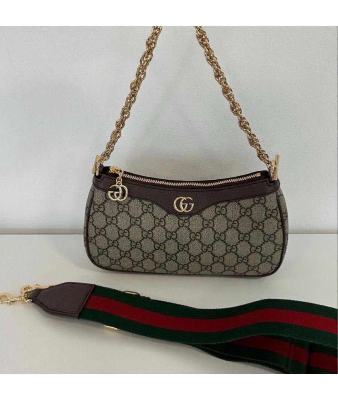 GUCCI Бежевая сумка через плечо, фото 8