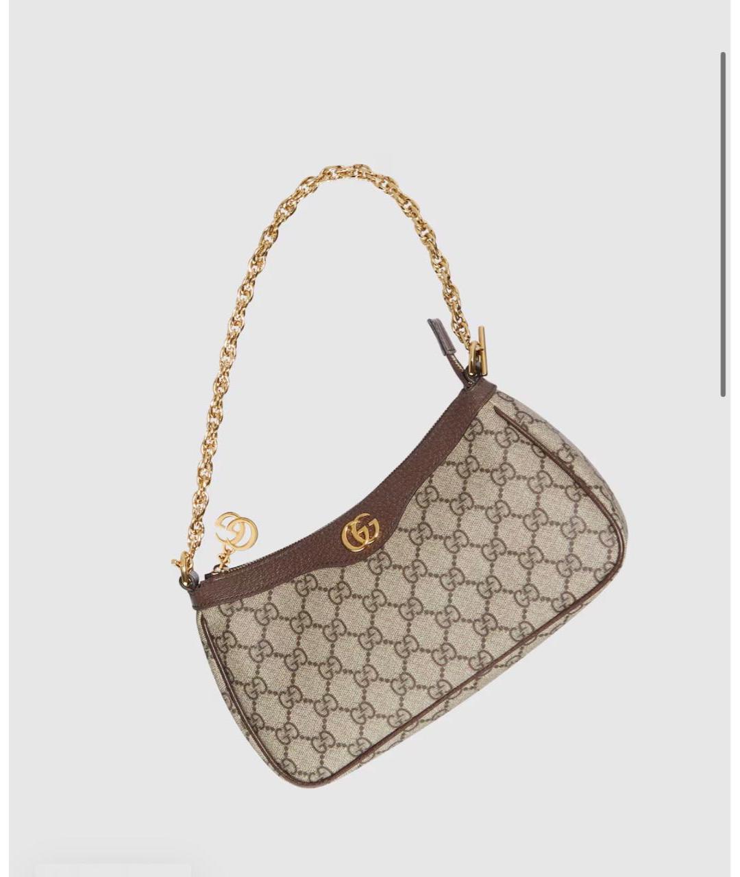 GUCCI Бежевая сумка через плечо, фото 6