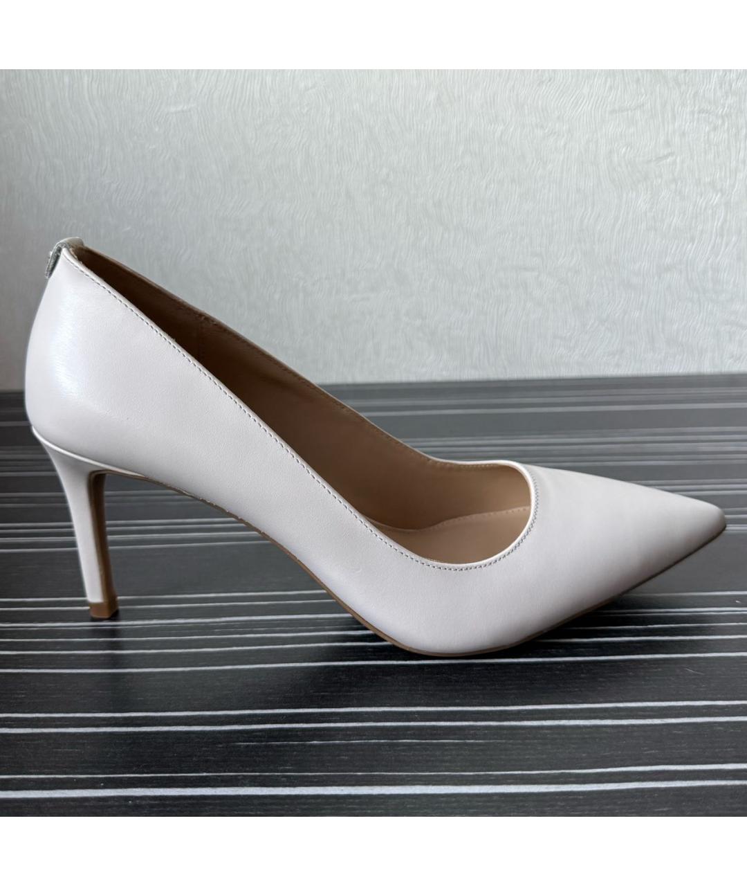 MICHAEL KORS Белые кожаные туфли, фото 7