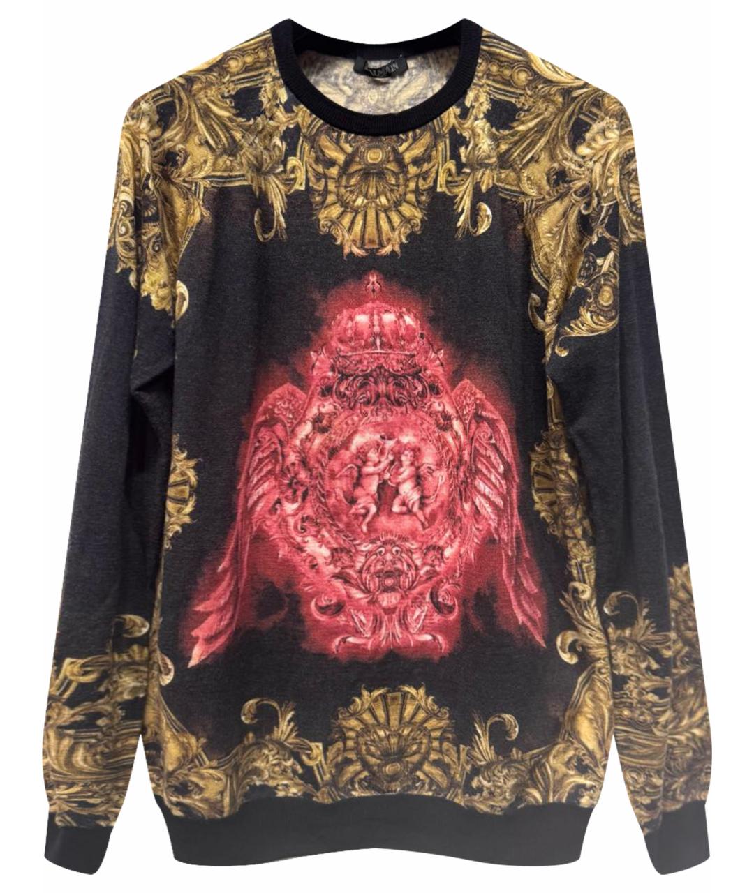 BALMAIN Мульти шерстяной джемпер / свитер, фото 1