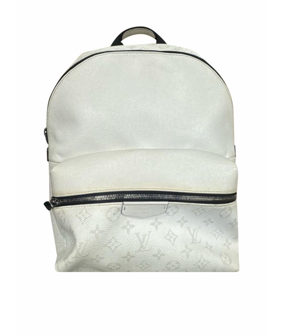 LOUIS VUITTON Белый кожаный рюкзак, фото 1