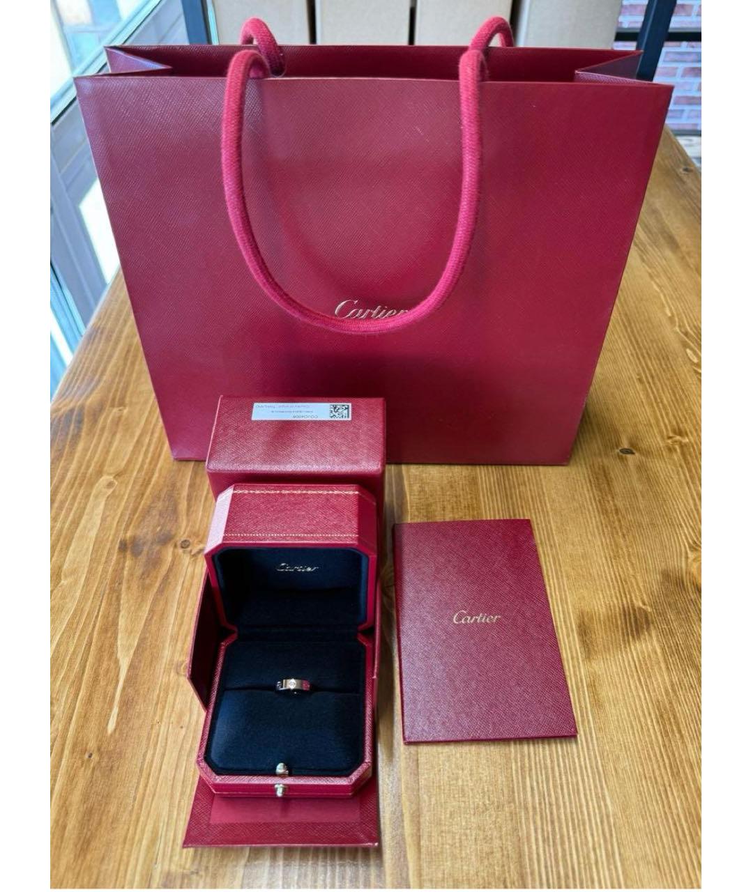 CARTIER Золотое кольцо из розового золота, фото 7