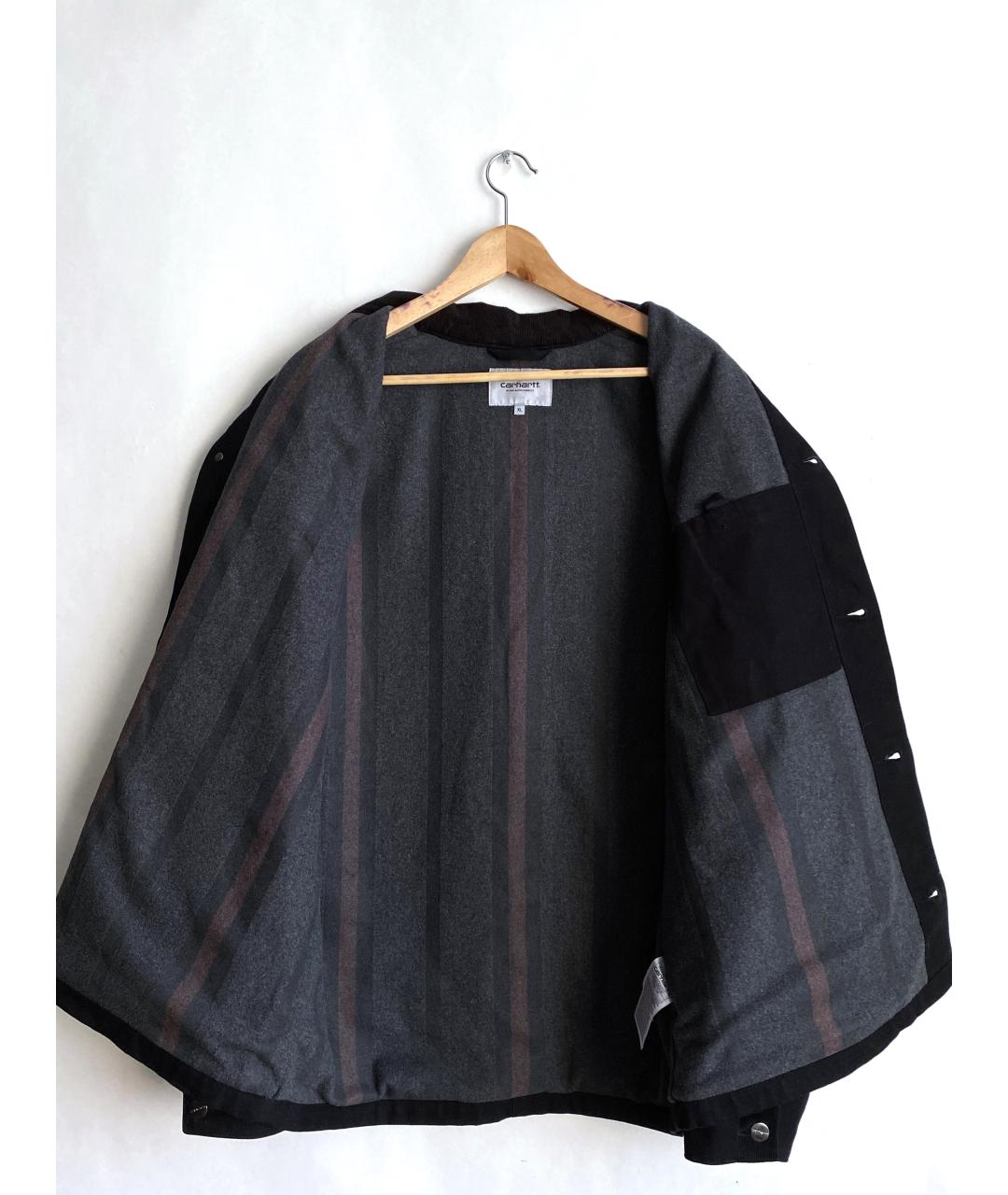 CARHARTT WIP Черная хлопковая куртка, фото 2