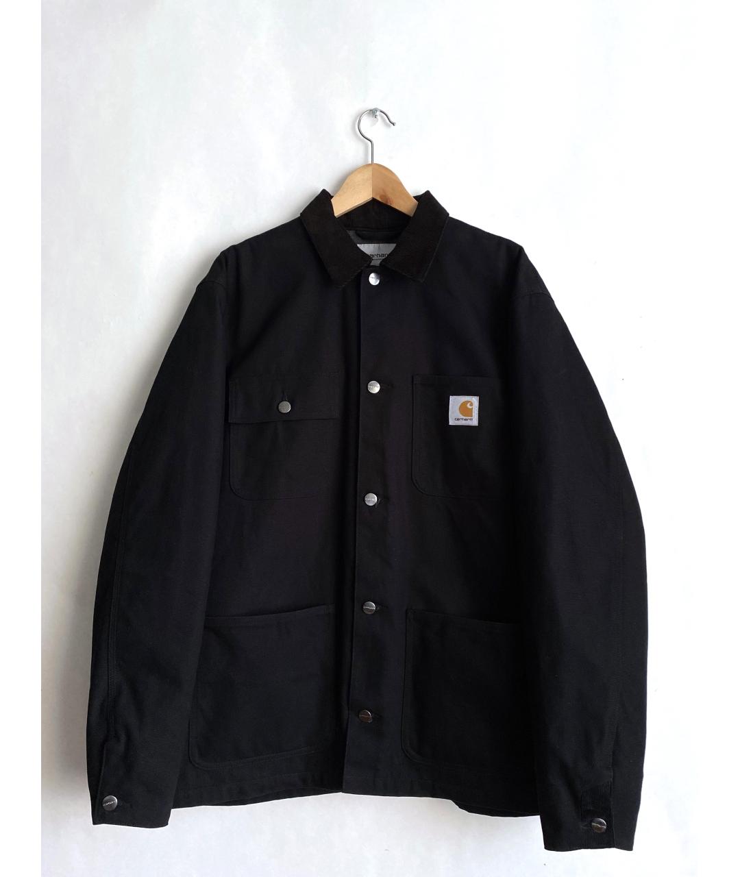 CARHARTT WIP Черная хлопковая куртка, фото 9