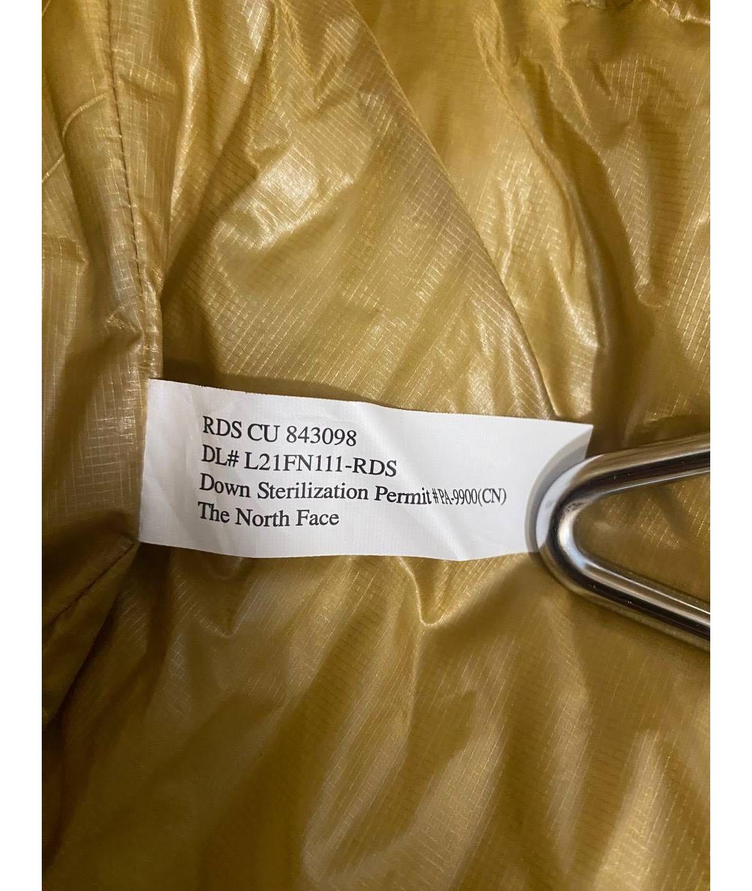 GUCCI Бежевый полиамидовый пуховик, фото 7