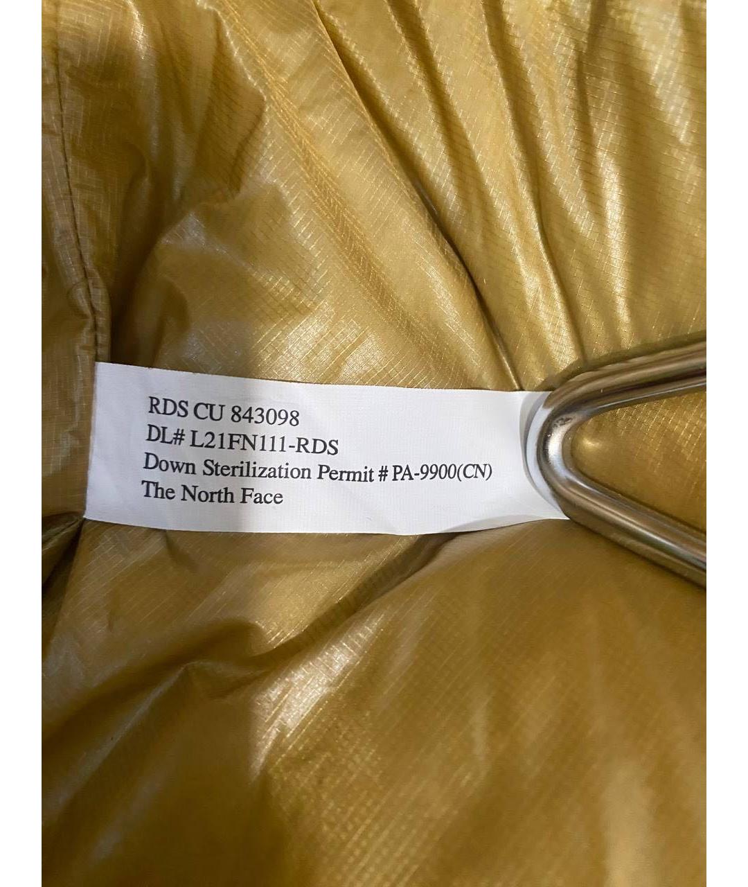 GUCCI Бежевый полиамидовый пуховик, фото 8