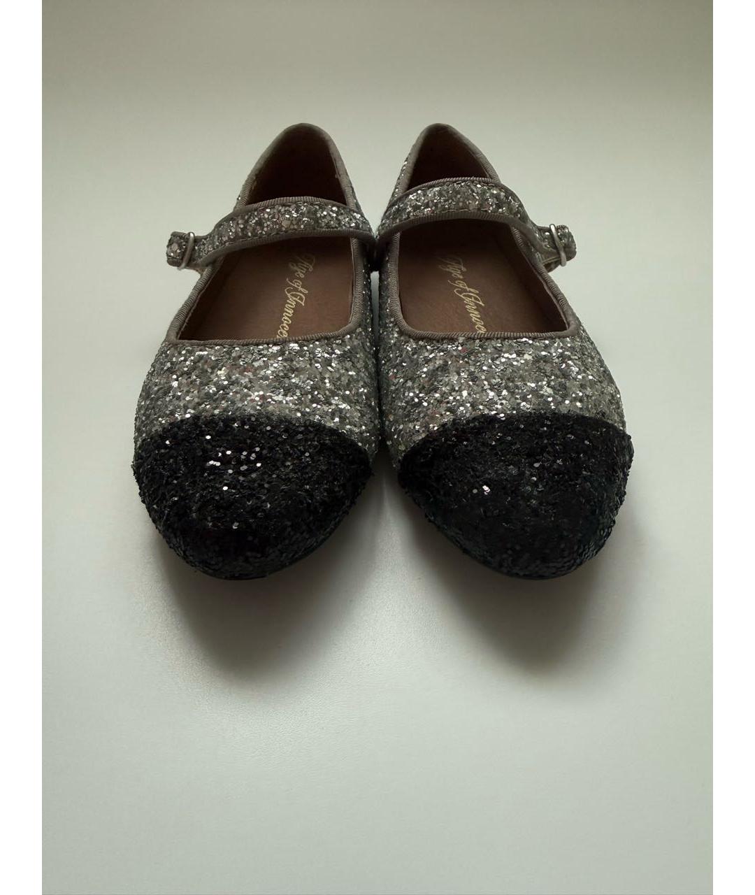 Age Of Innocence Серебряные туфли из искусственной кожи, фото 2