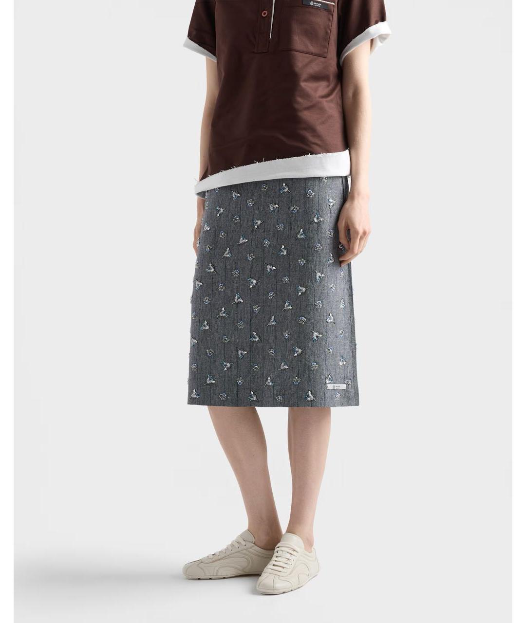 PRADA Белые кроссовки, фото 3