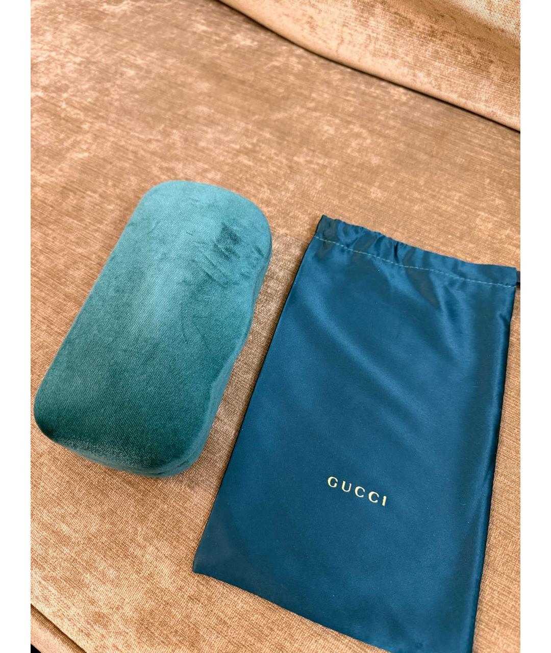 GUCCI Черные пластиковые солнцезащитные очки, фото 7