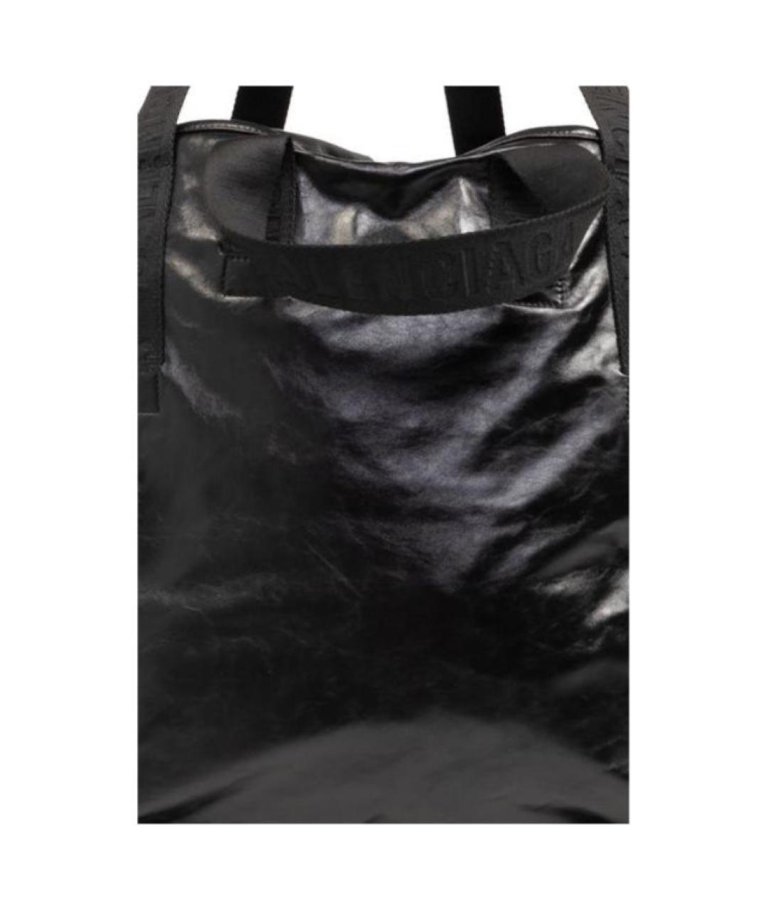 BALENCIAGA Черная сумка тоут, фото 9