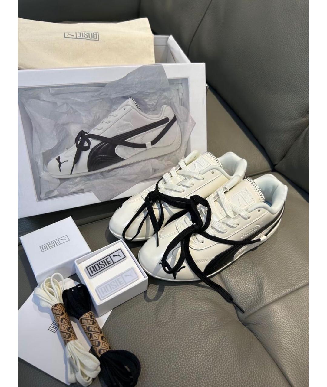 PUMA Белые кеды, фото 4