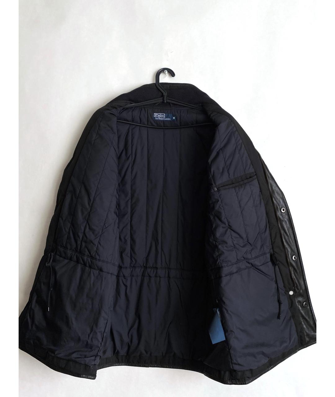 POLO RALPH LAUREN Черная полиэстеровая куртка, фото 2