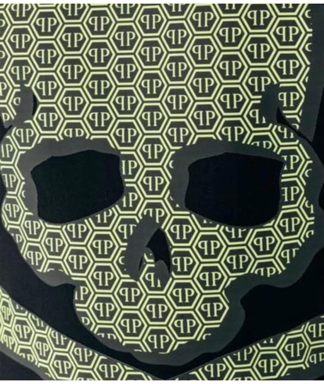 PHILIPP PLEIN Черная хлопковая футболка, фото 4