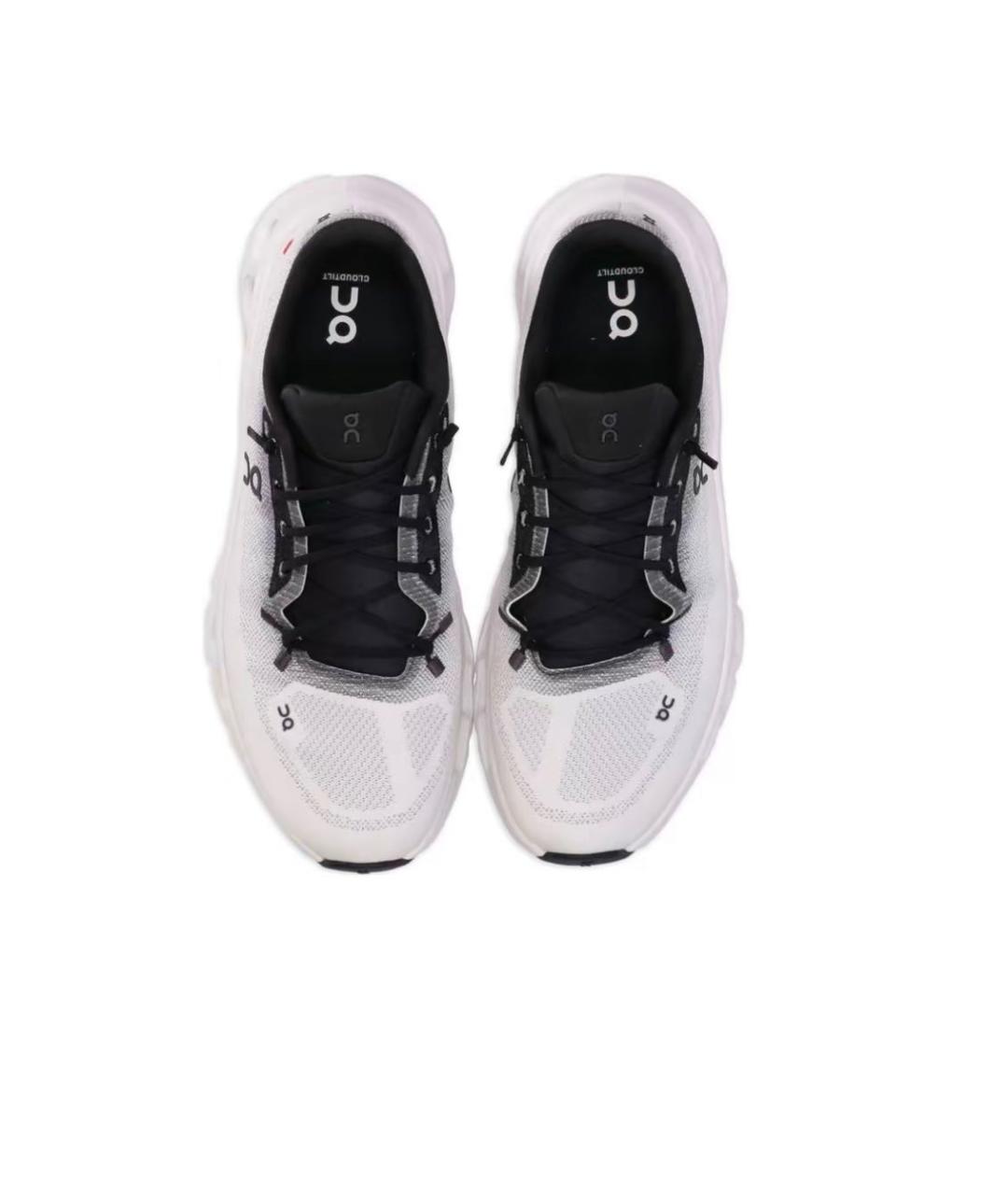 ON Белые текстильные низкие кроссовки / кеды, фото 5