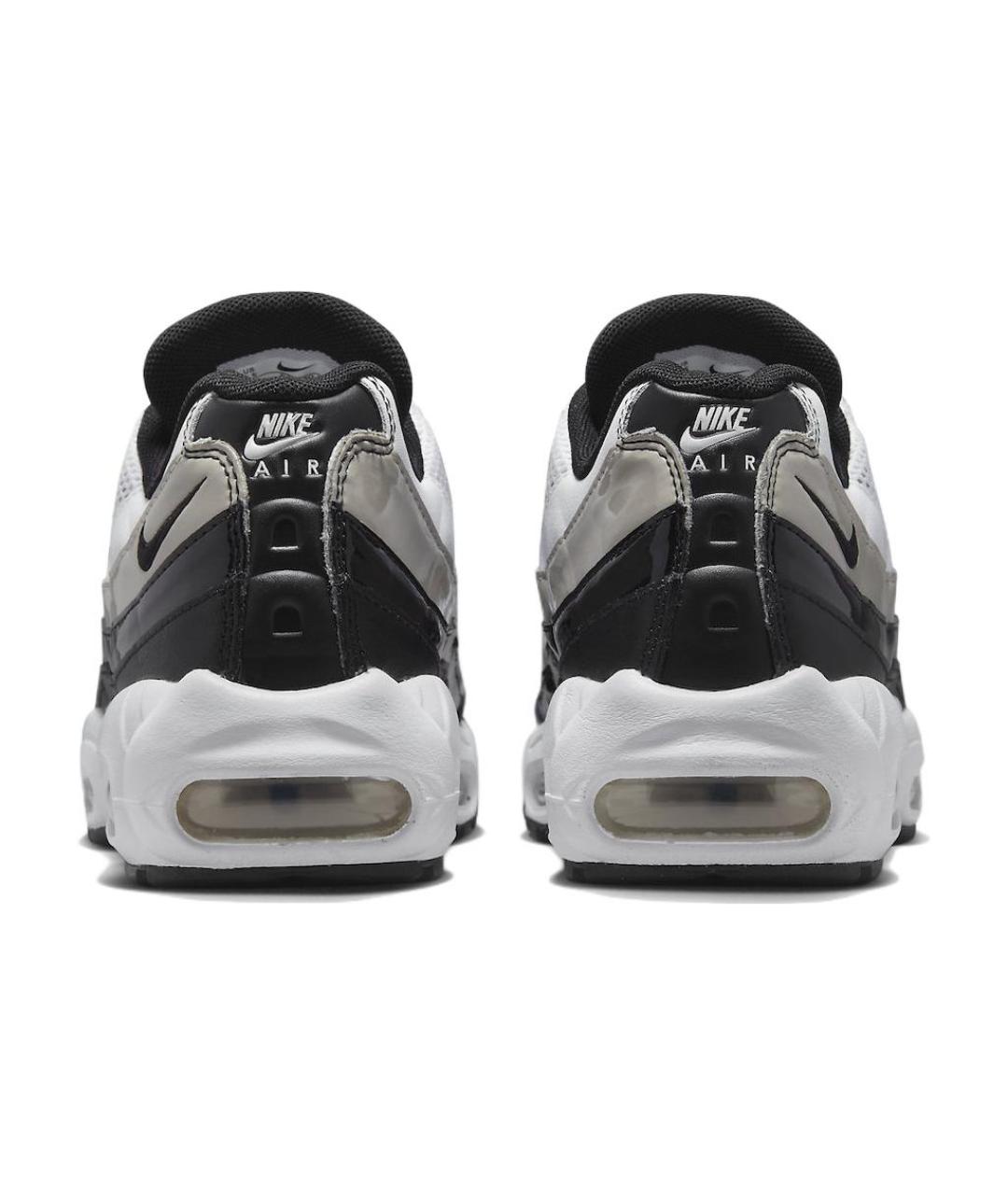 NIKE Белые кожаные кроссовки, фото 4