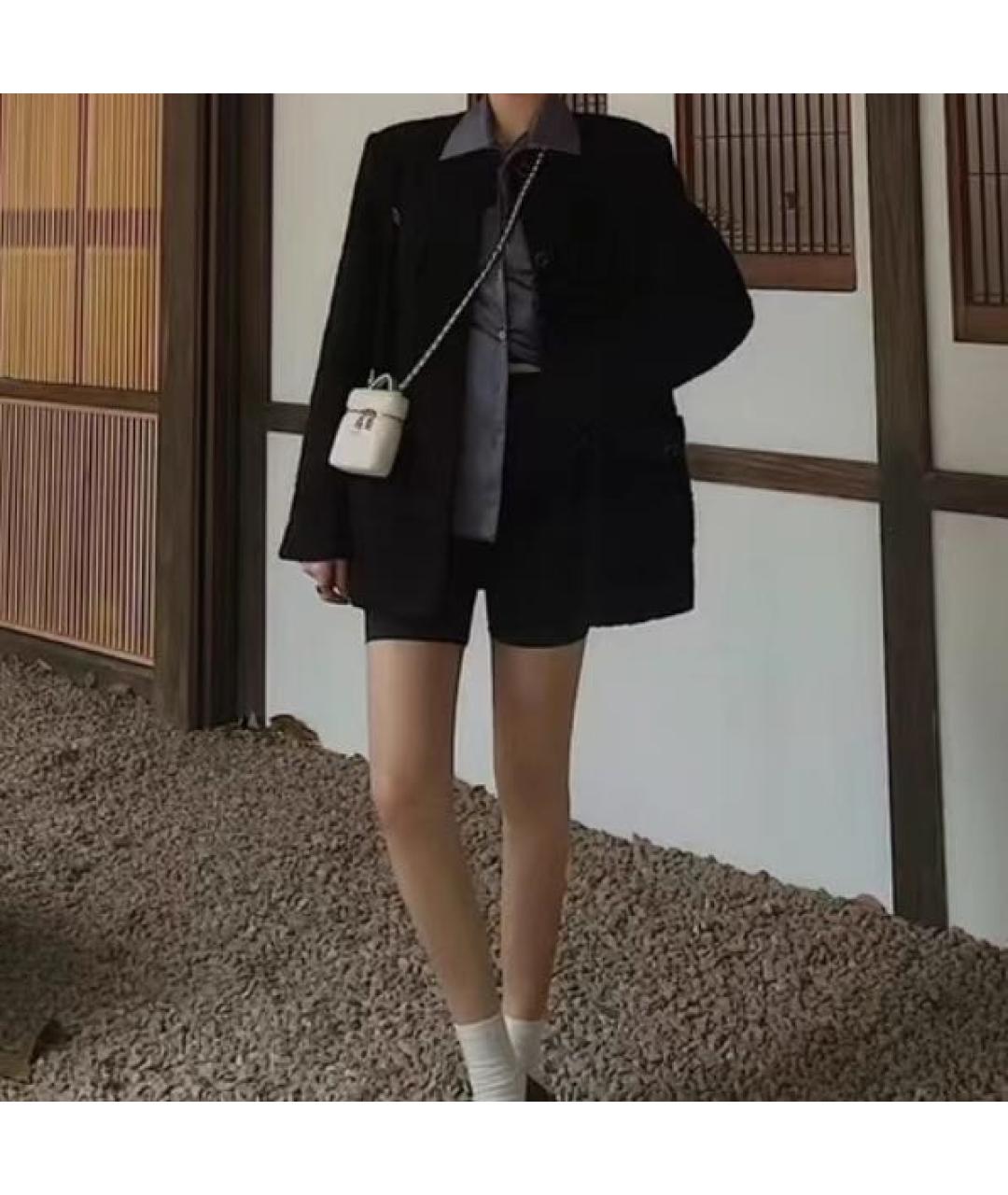 CHANEL Бежевая кожаная сумка через плечо, фото 4