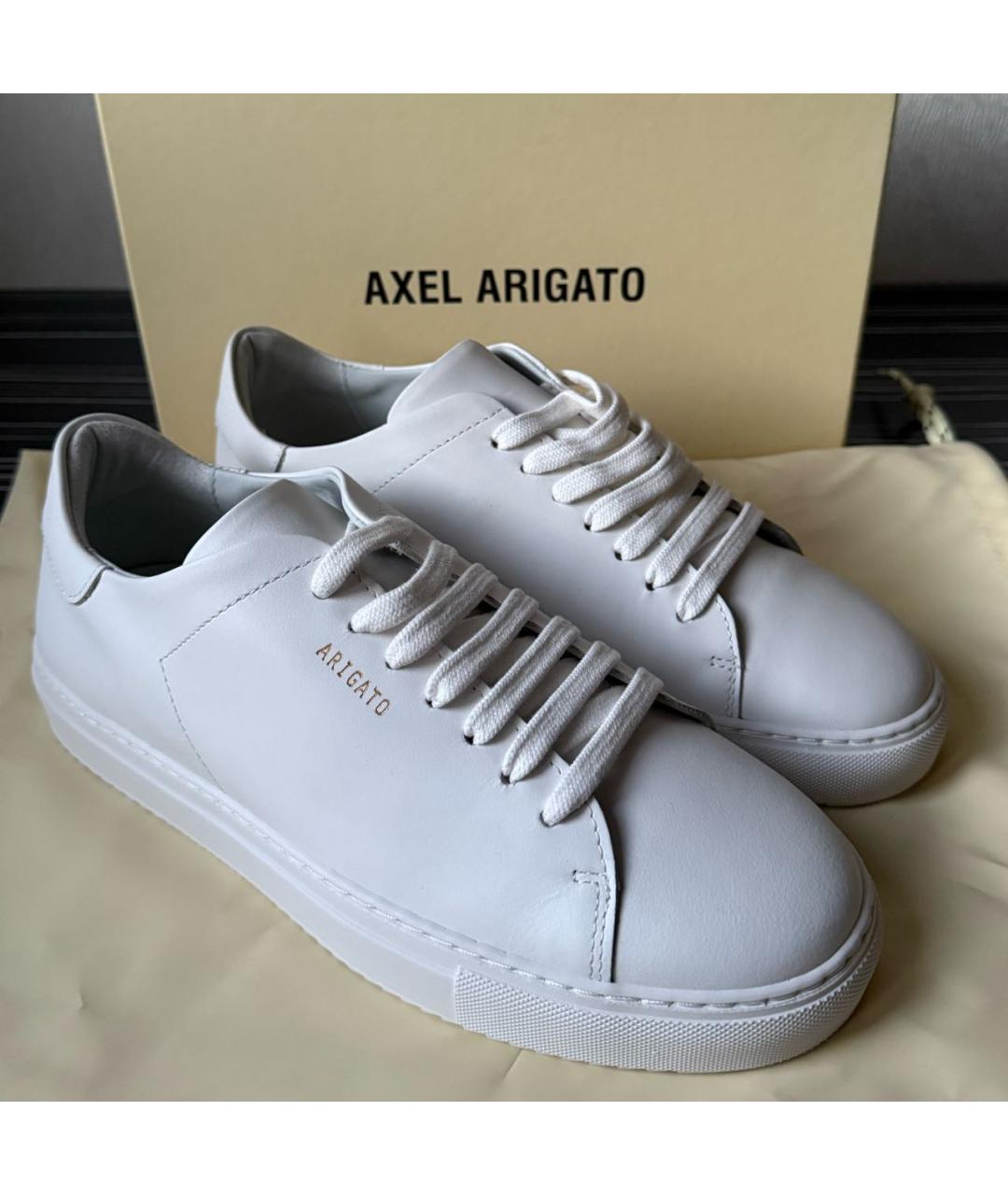 AXEL ARIGATO Серые кожаные кеды, фото 5