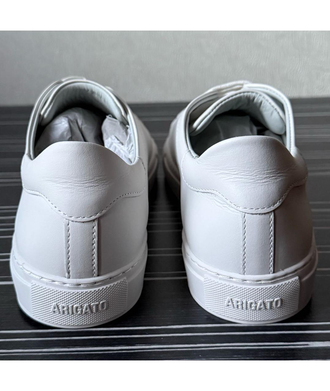 AXEL ARIGATO Серые кожаные кеды, фото 4