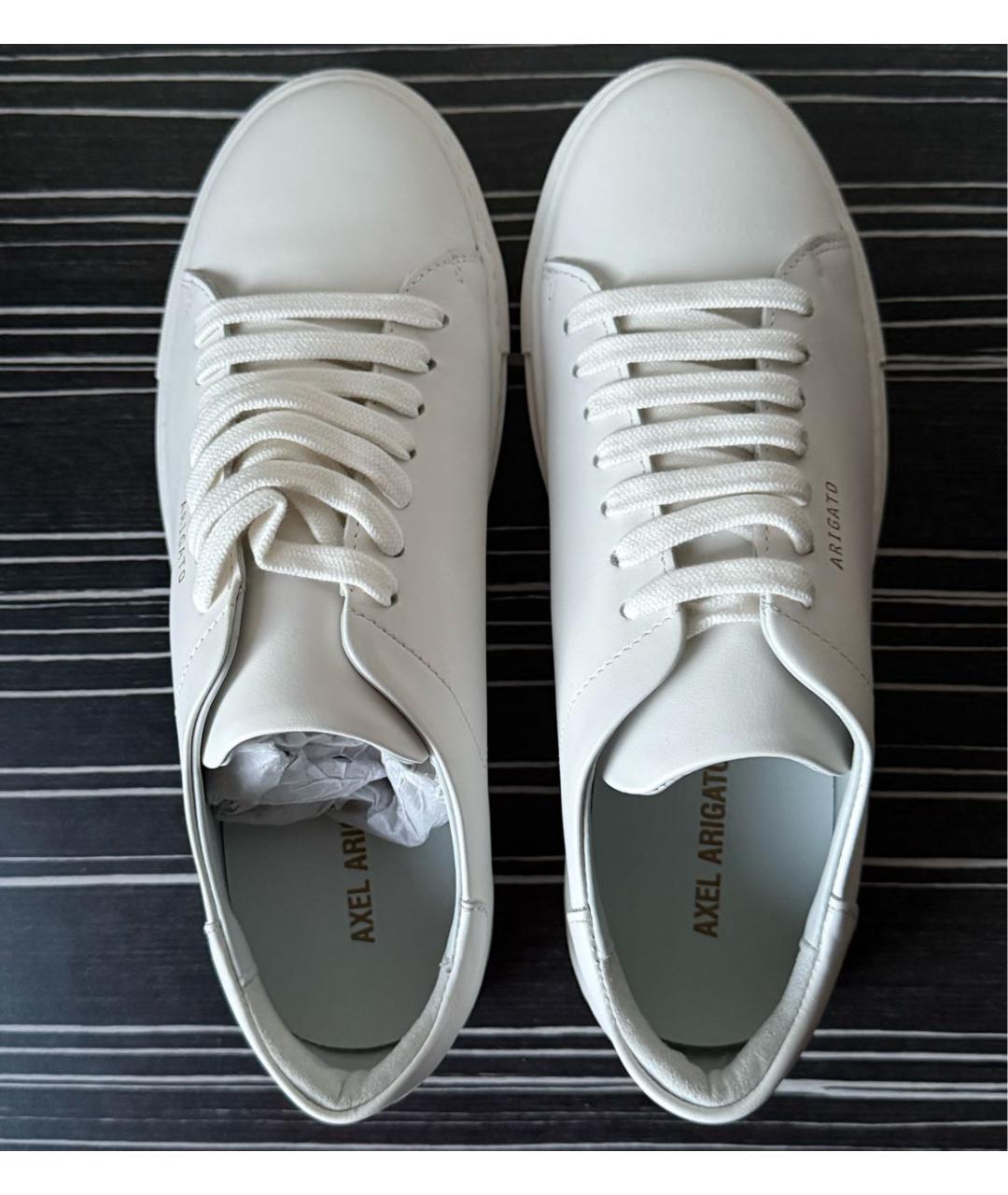 AXEL ARIGATO Серые кожаные кеды, фото 3