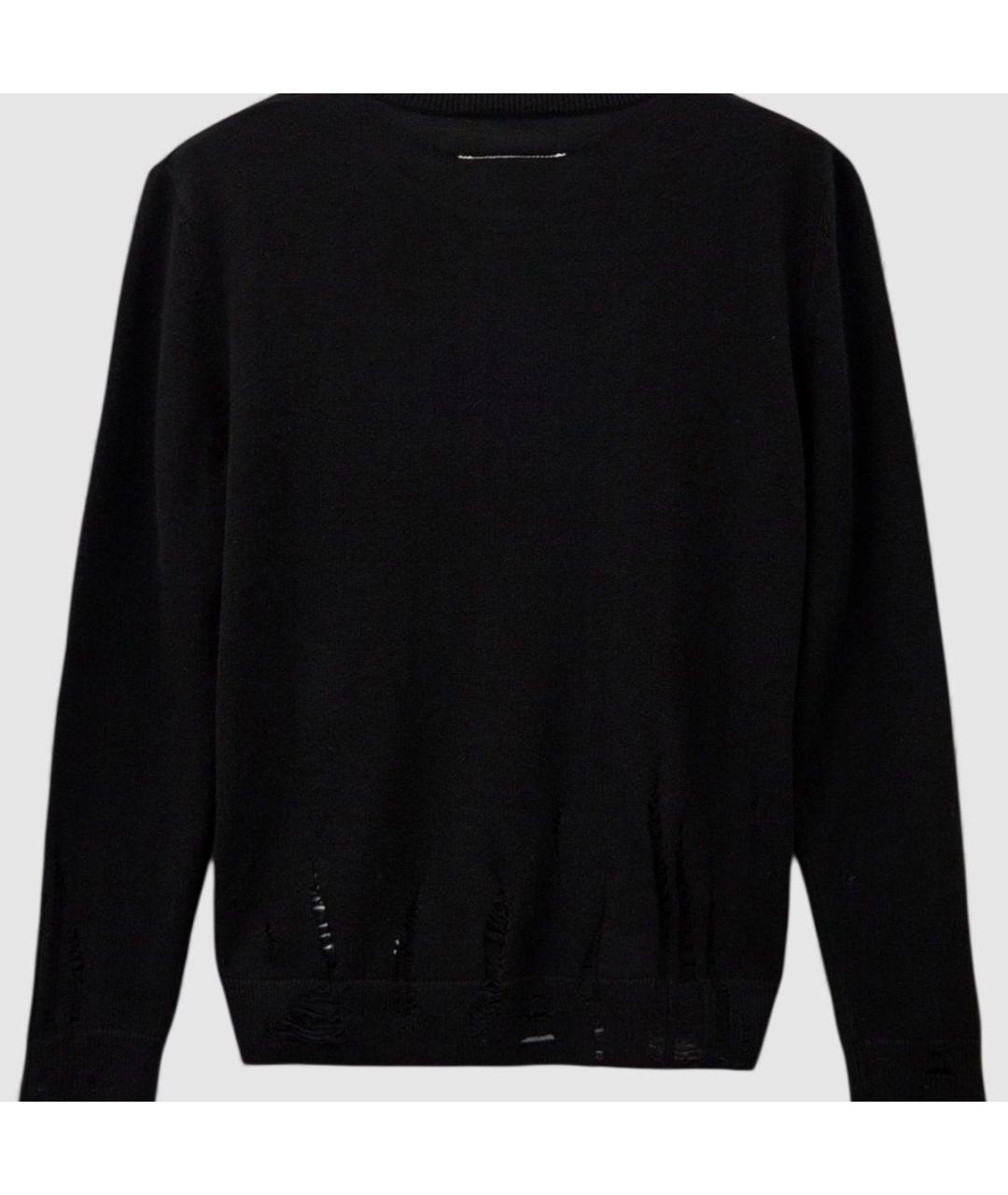 MAISON MARGIELA Черный шерстяной джемпер / свитер, фото 5