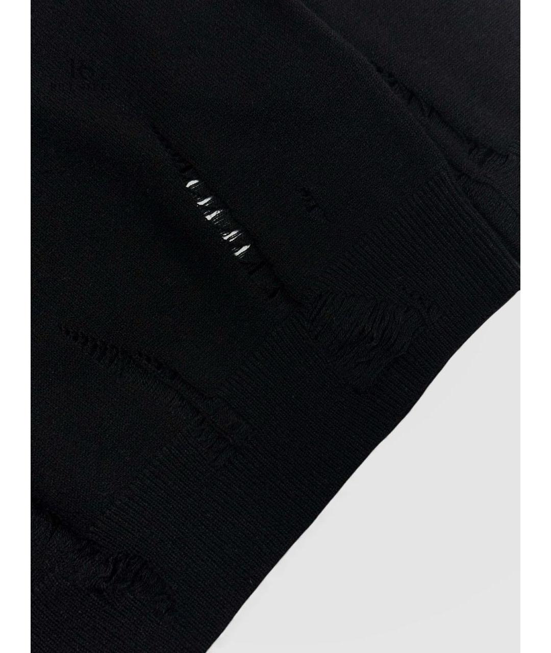 MAISON MARGIELA Черный шерстяной джемпер / свитер, фото 4