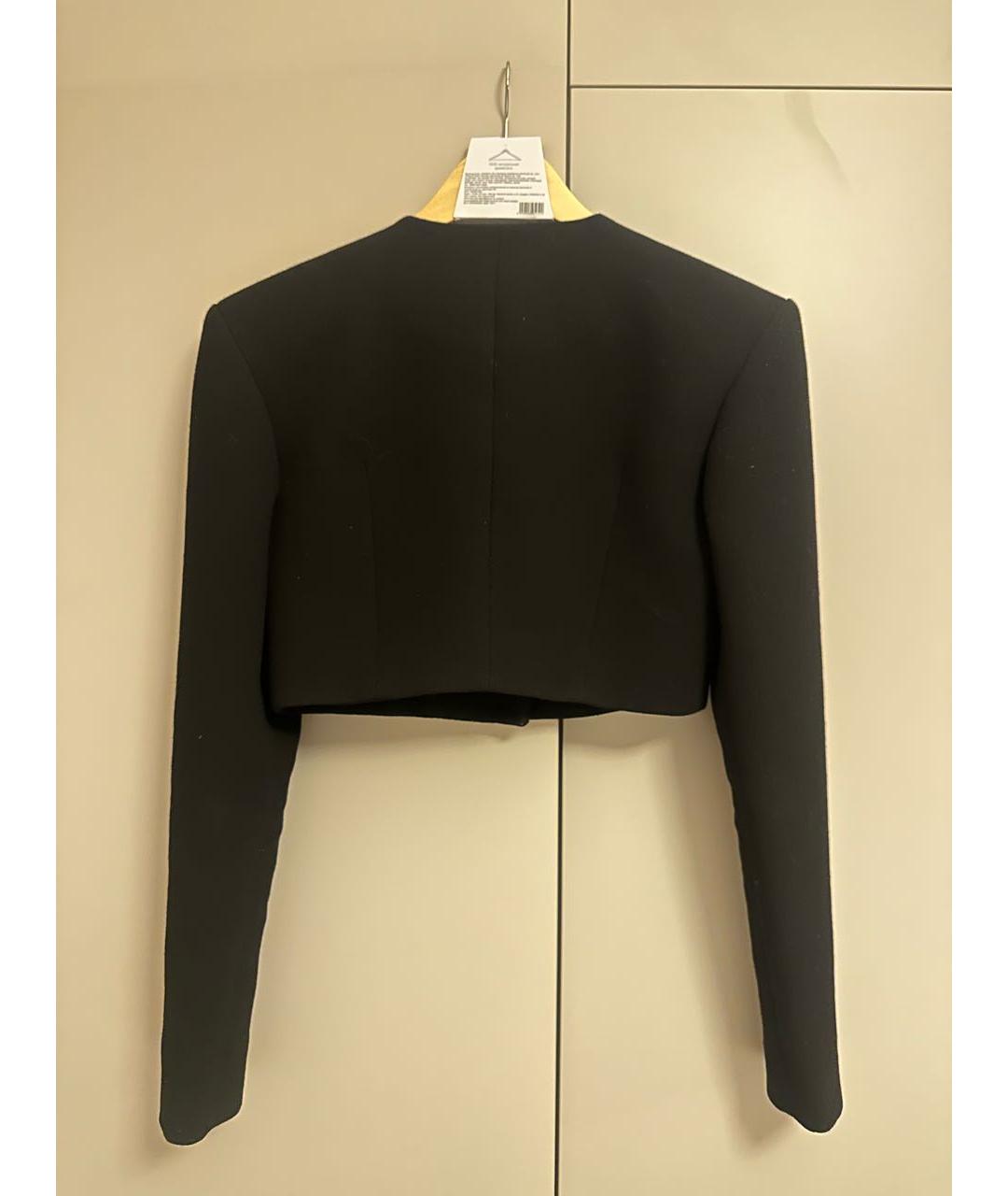 AUTENTIMENTS Черный шерстяной жакет/пиджак, фото 2