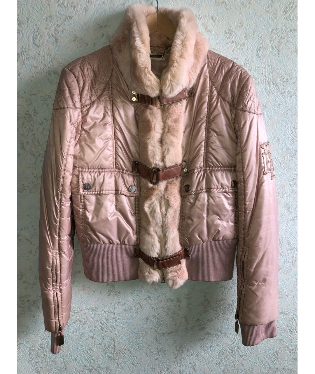 VDP Розовая полиамидовая куртка, фото 9