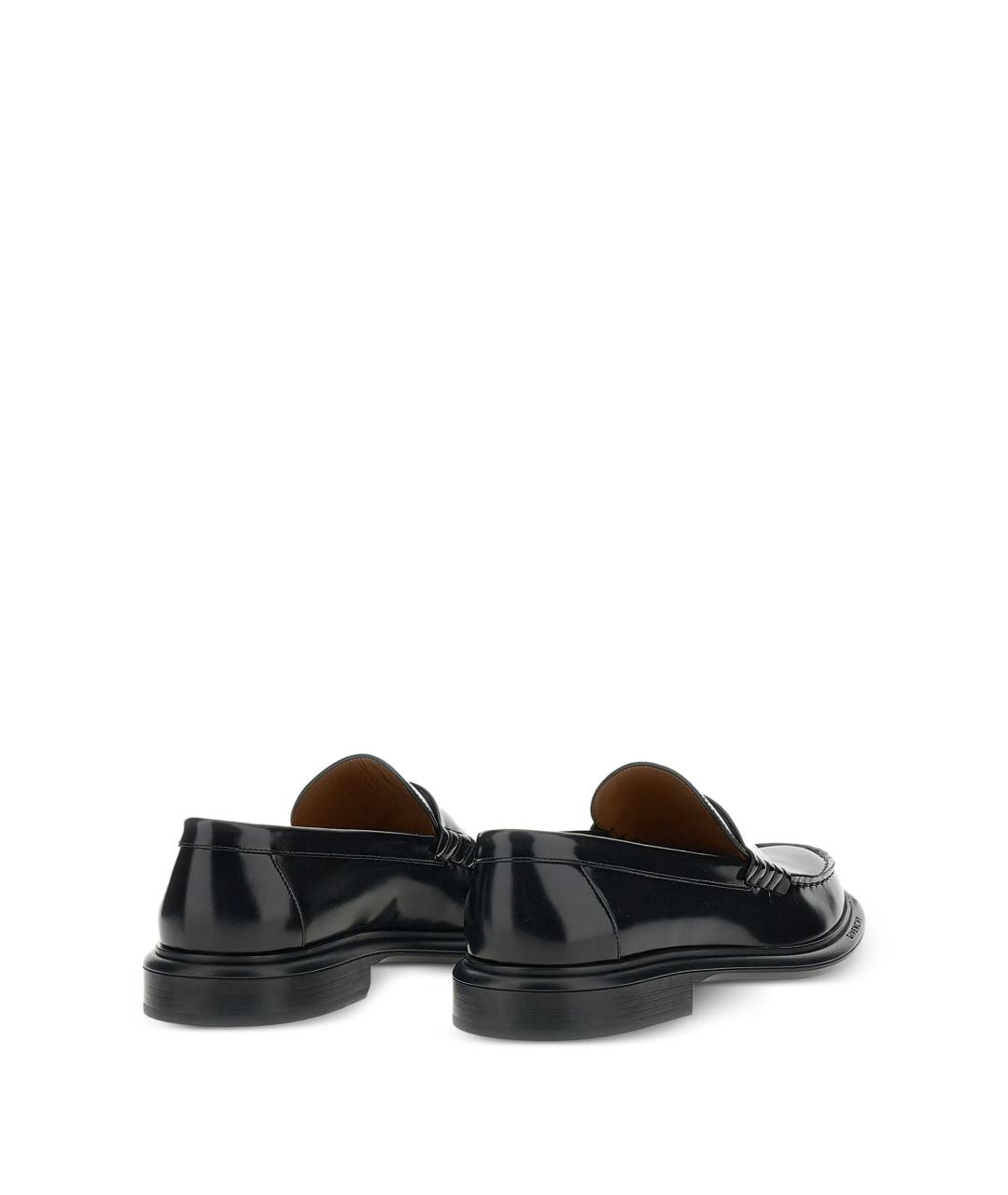 GIVENCHY Черные кожаные лоферы, фото 3