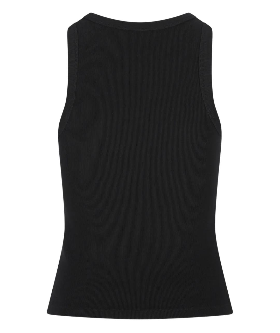 GIVENCHY Черная хлопковая майка, фото 2