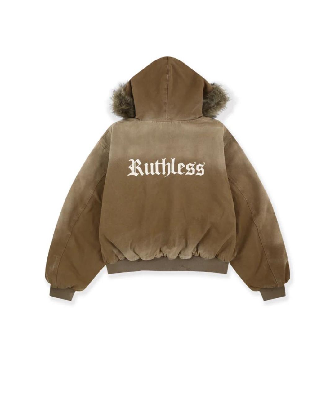 PROTOCOL INDEX Бежевая хлопковая куртка, фото 2