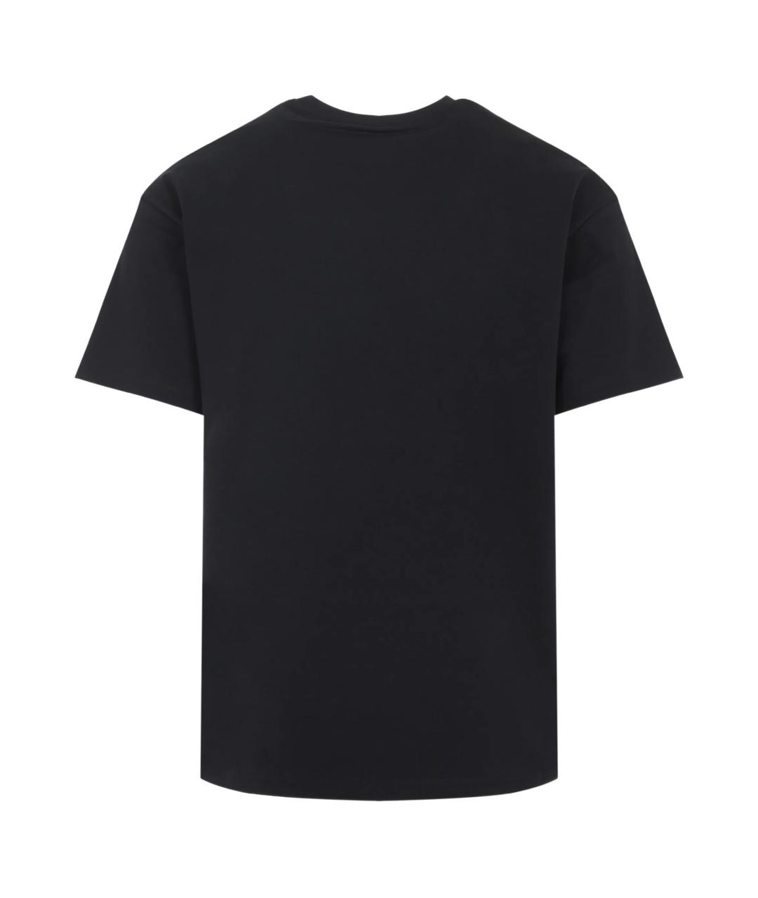 GIVENCHY Черная хлопковая футболка, фото 2