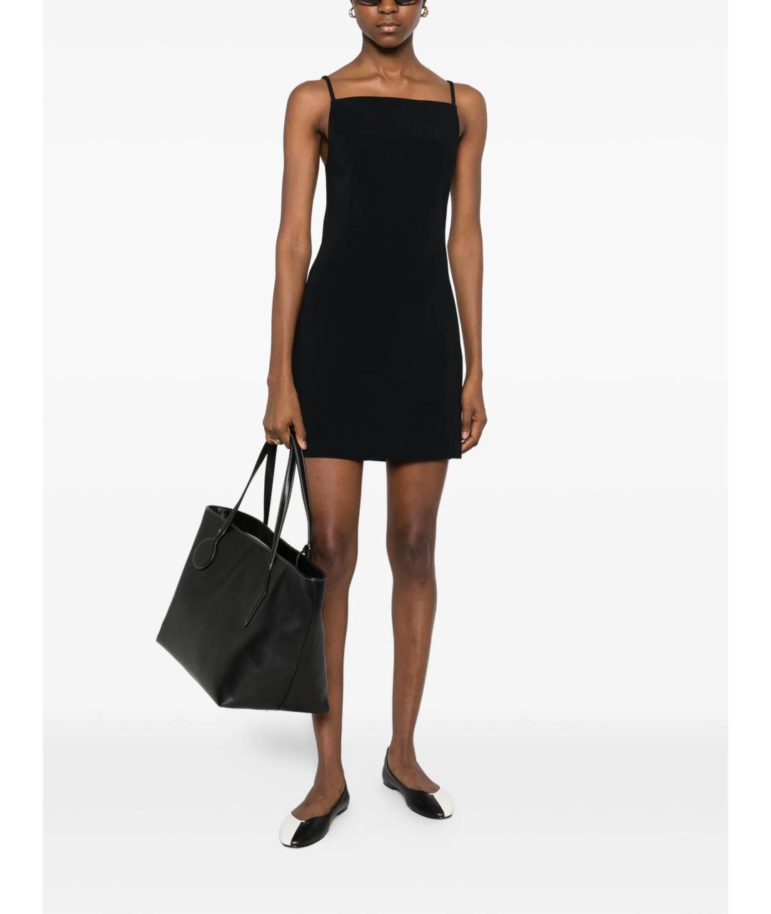 GIVENCHY Черное вискозное платье, фото 2