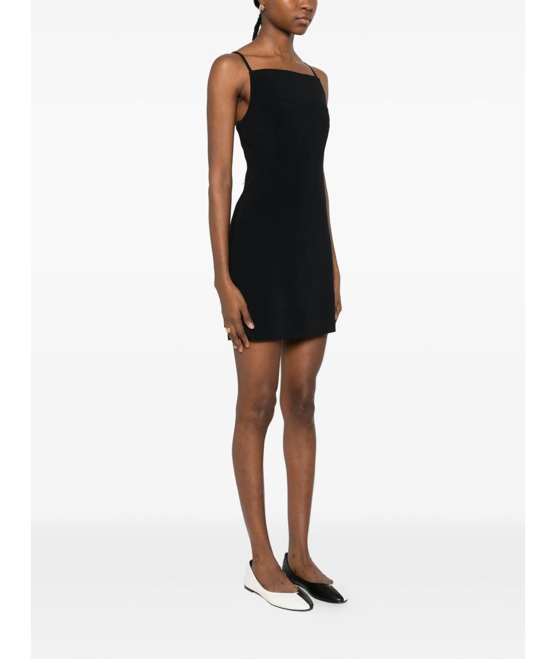 GIVENCHY Черное вискозное платье, фото 3