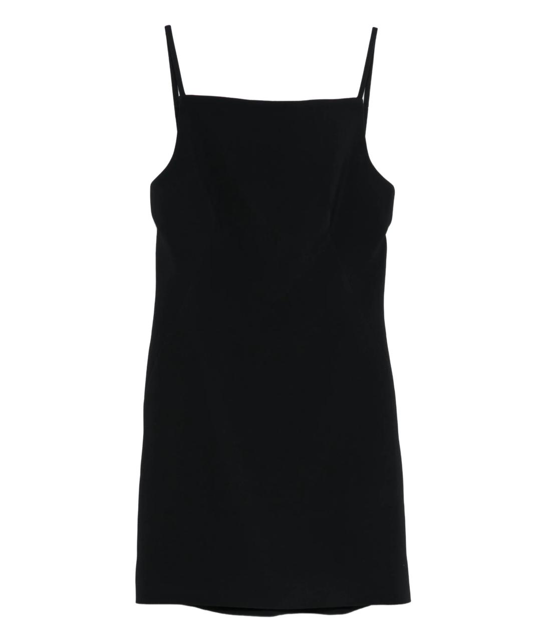 GIVENCHY Черное вискозное платье, фото 1