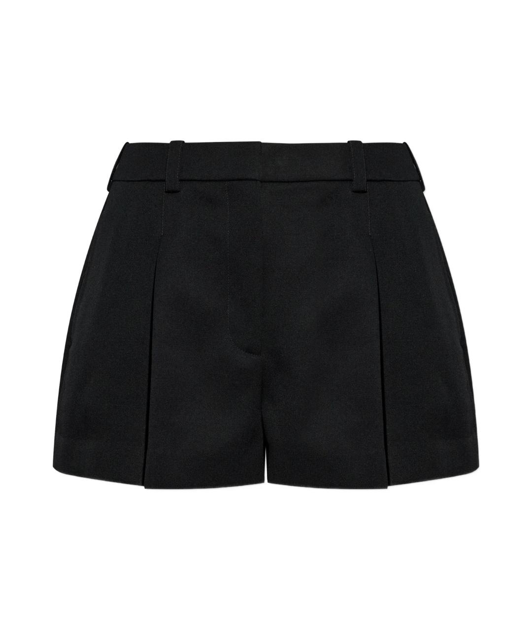 GIVENCHY Черные шерстяные шорты, фото 1
