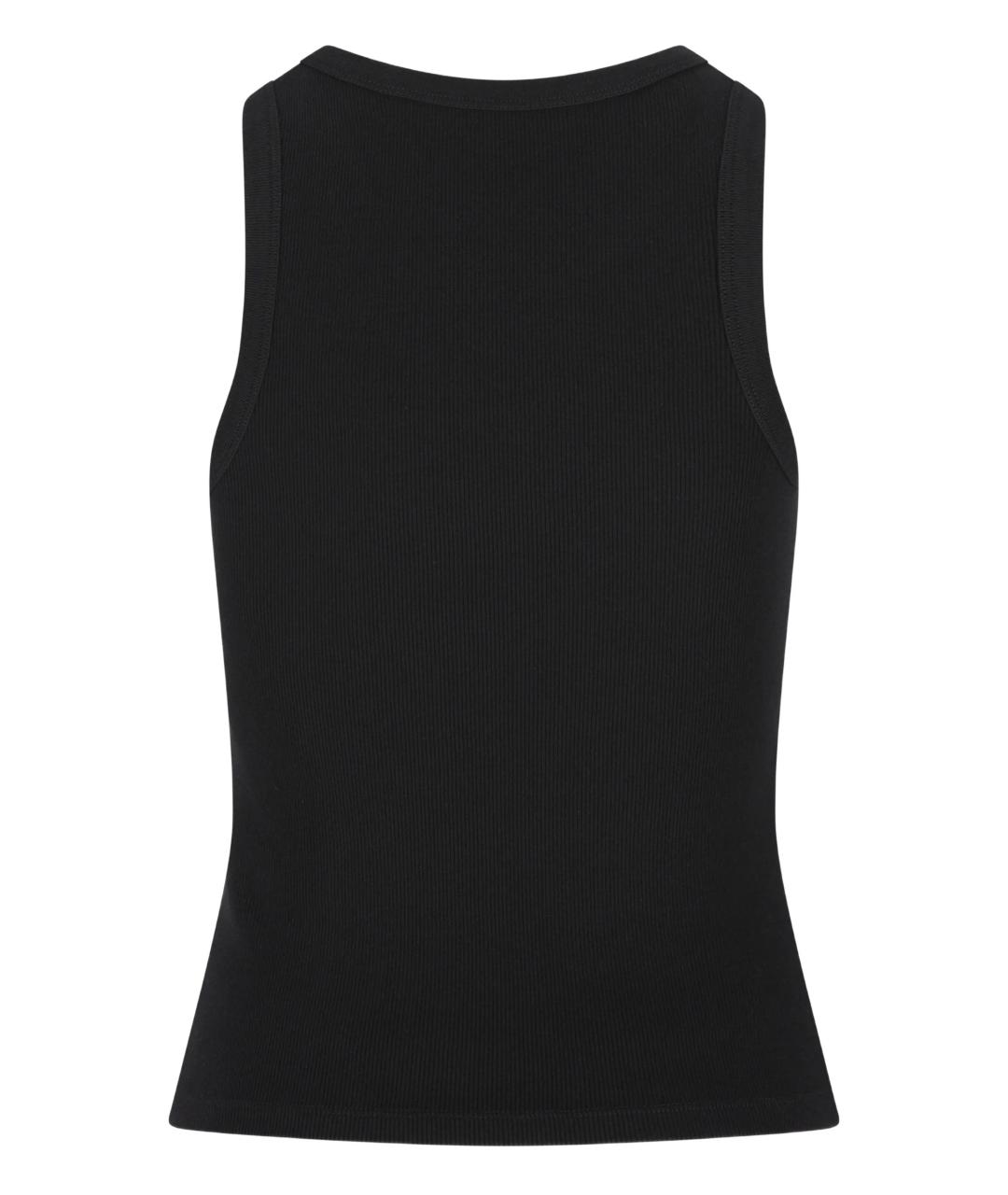 GIVENCHY Черная хлопковая майка, фото 2