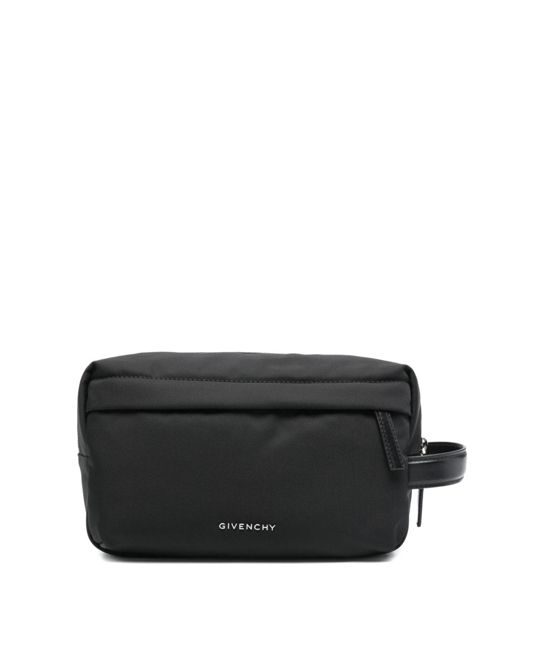 GIVENCHY Черная синтетическая барсетка, фото 1