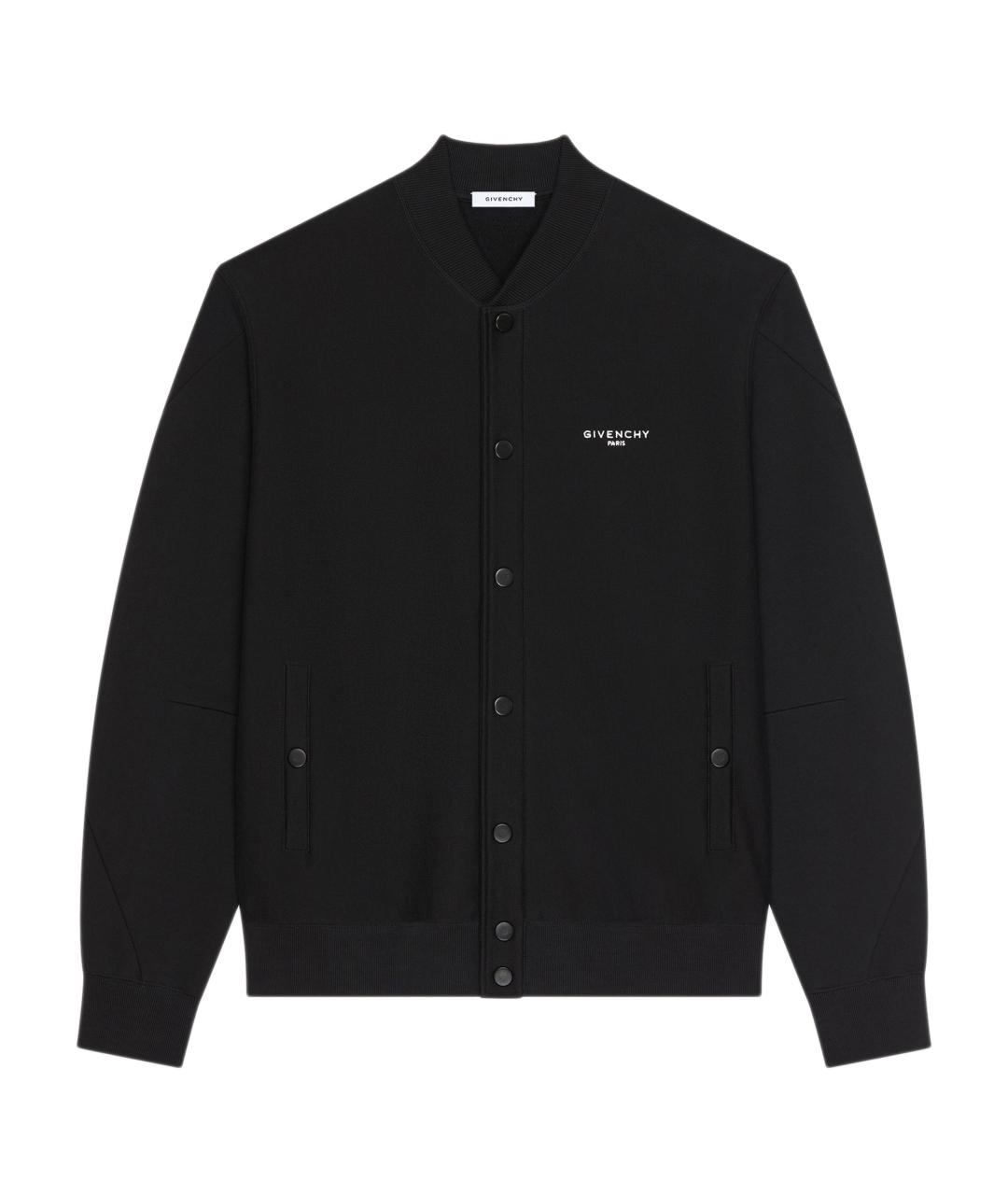 GIVENCHY Черная хлопковая куртка, фото 1